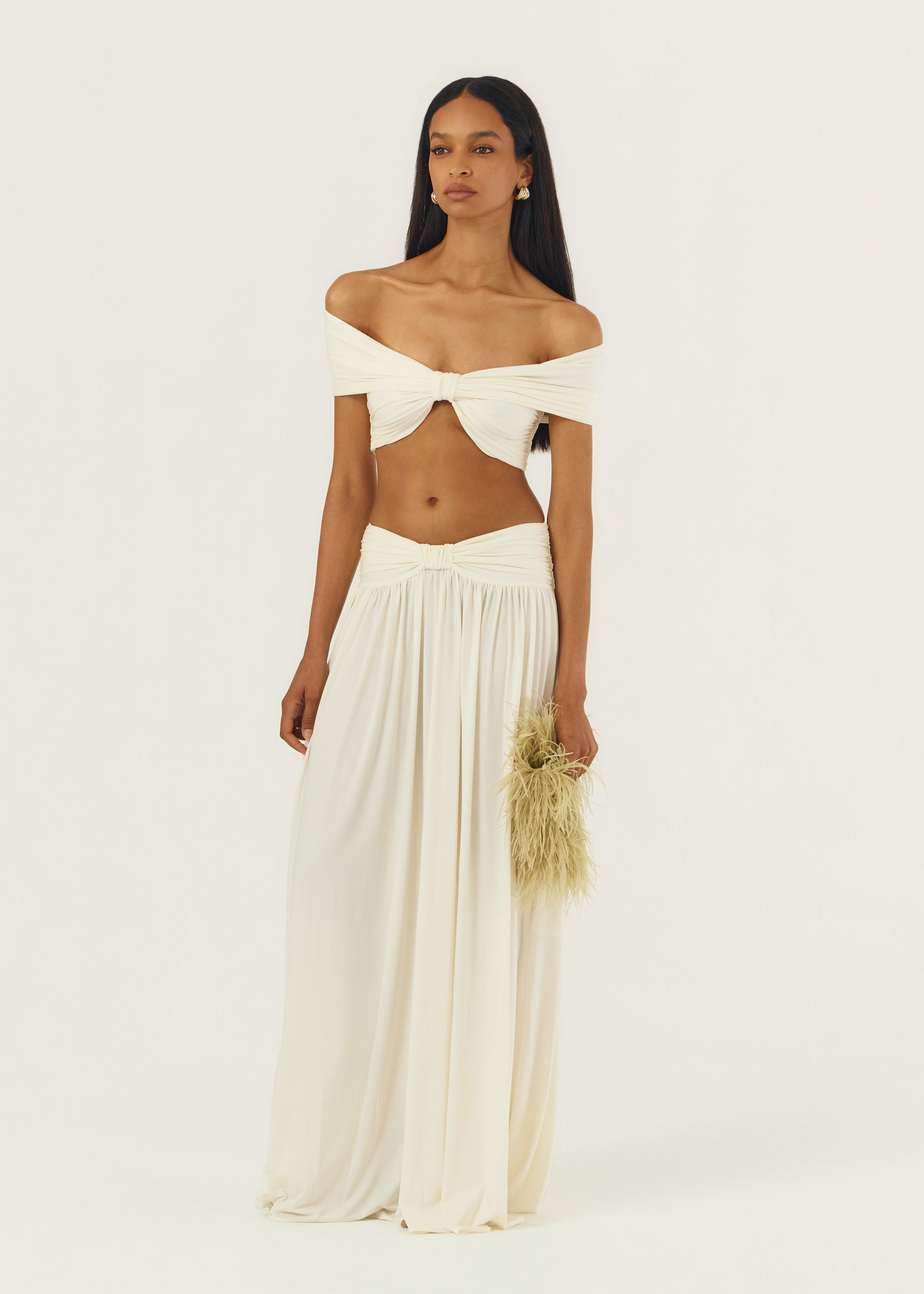 ALESSIA SKIRT IVORY