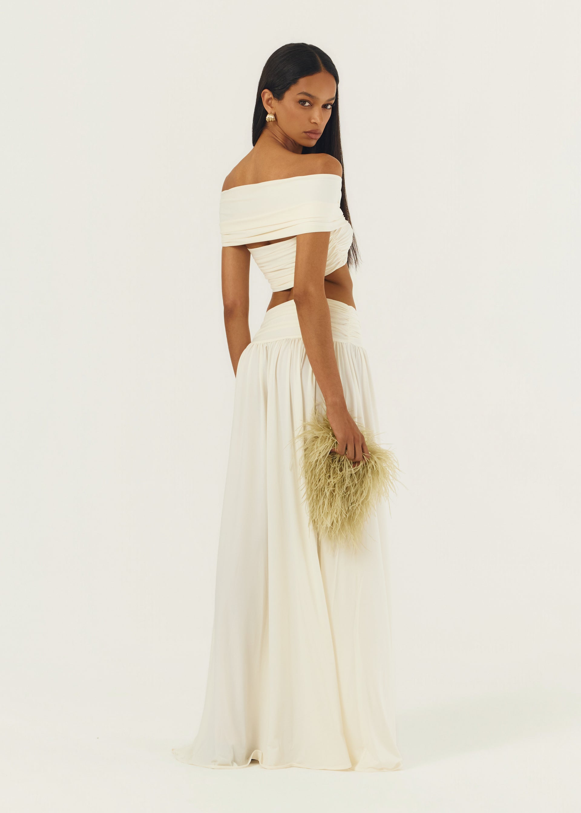 ALESSIA SKIRT IVORY