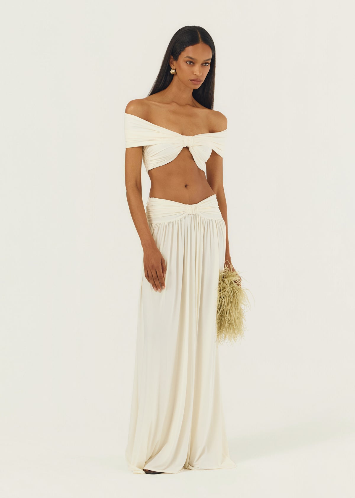 ALESSIA SKIRT IVORY