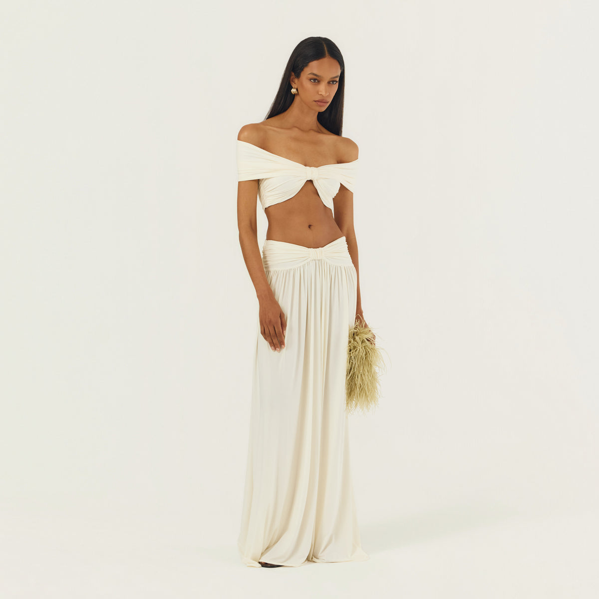 ALESSIA SKIRT IVORY