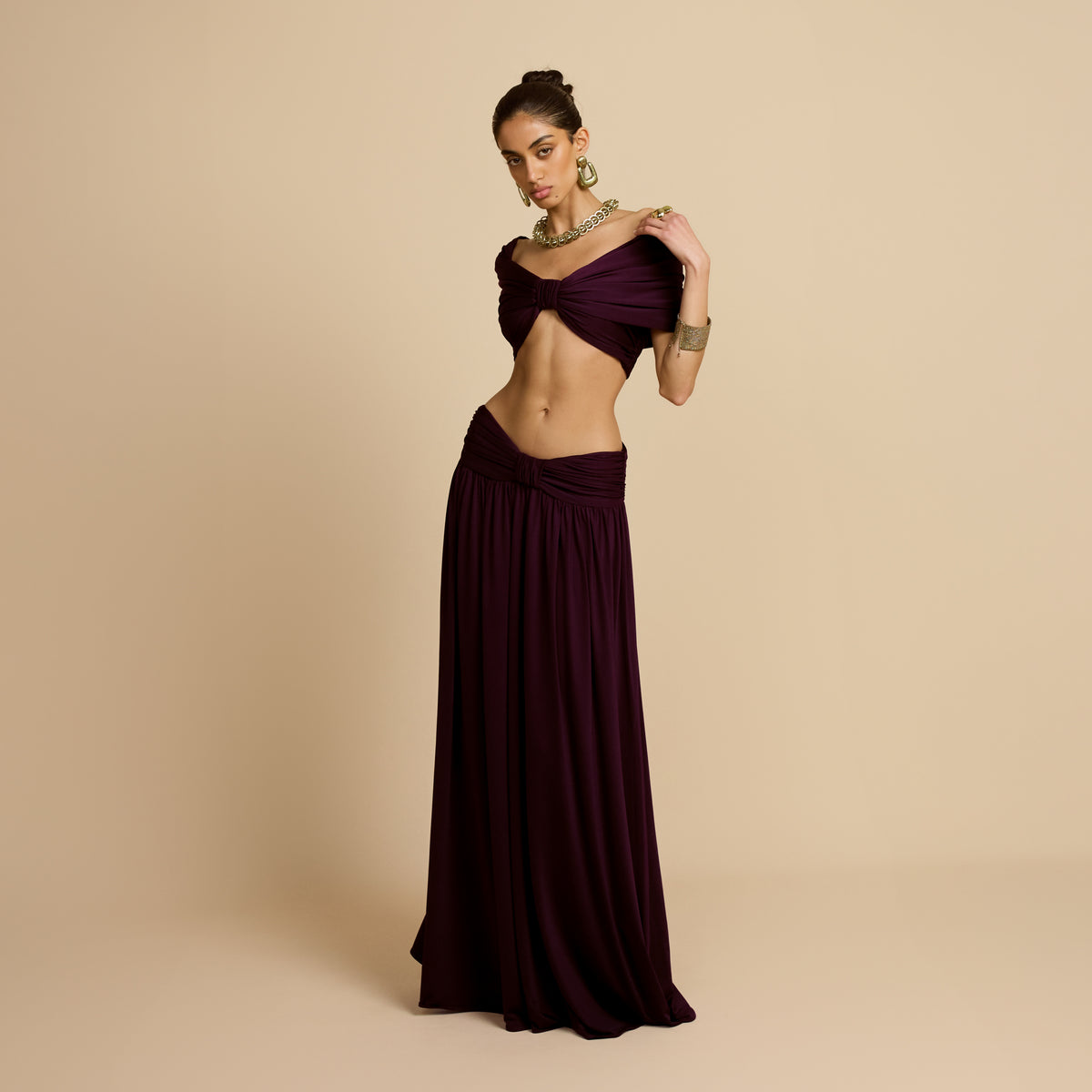 ALESSIA TOP PLUM