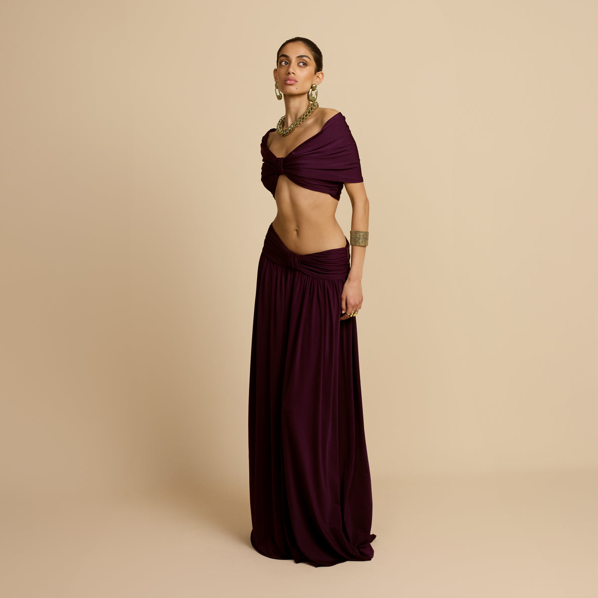 ALESSIA TOP PLUM