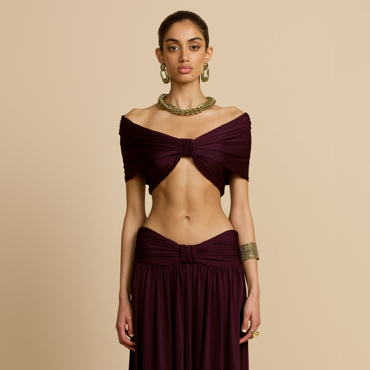 ALESSIA TOP PLUM