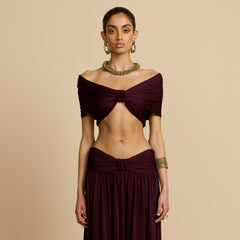 ALESSIA TOP PLUM