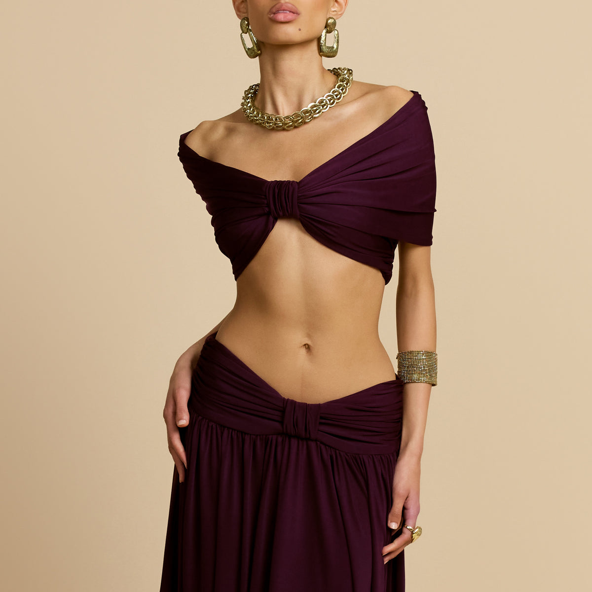 ALESSIA TOP PLUM