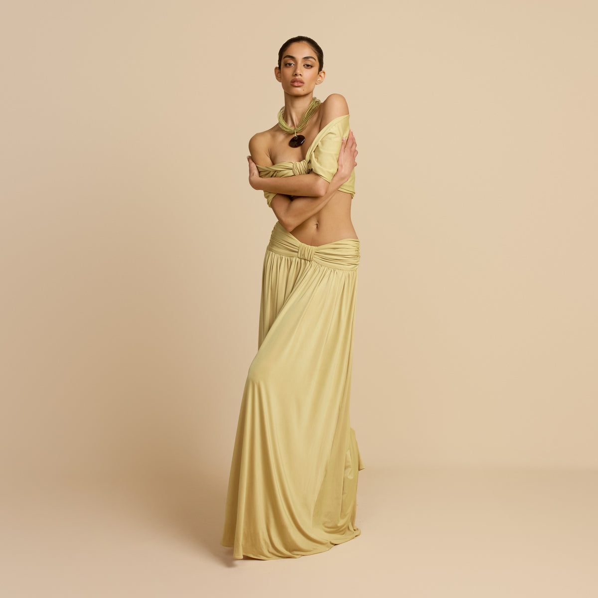 ALESSIA SKIRT SAND