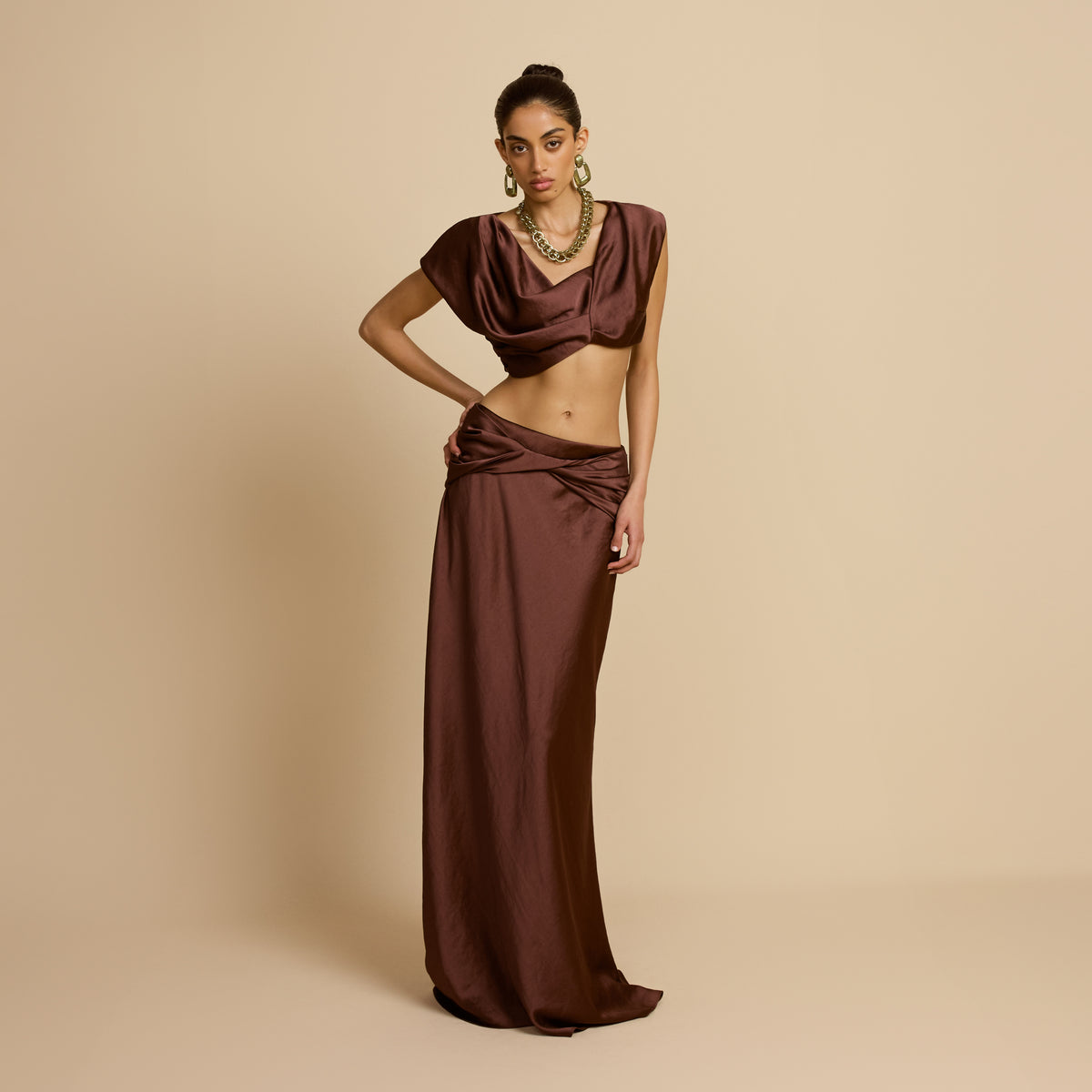 ANDI SKIRT CACAO