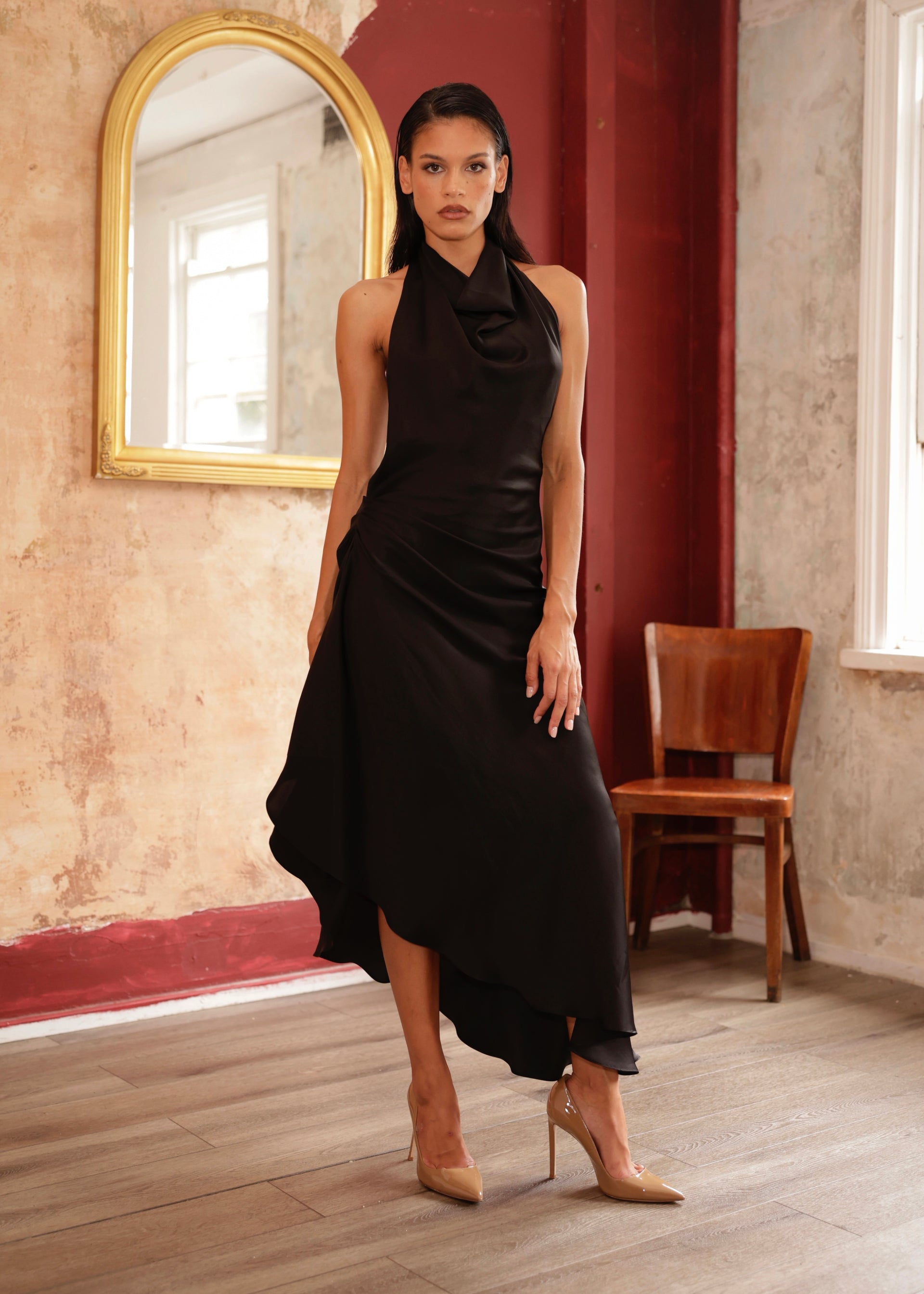 FRANKA DRESS BLACK