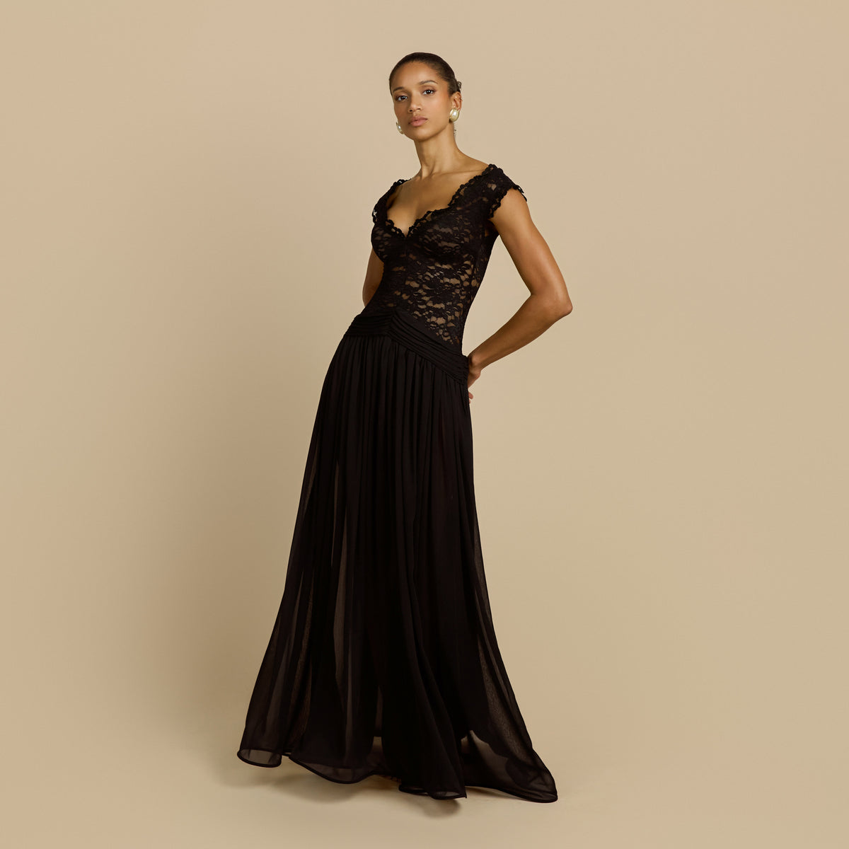 ARABELLA DRESS BLACK