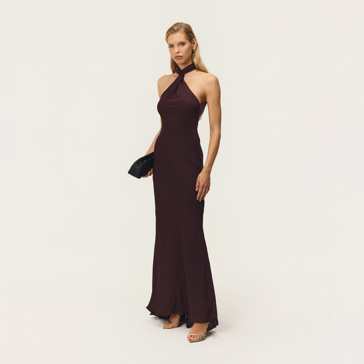 AVALINE DRESS PLUM