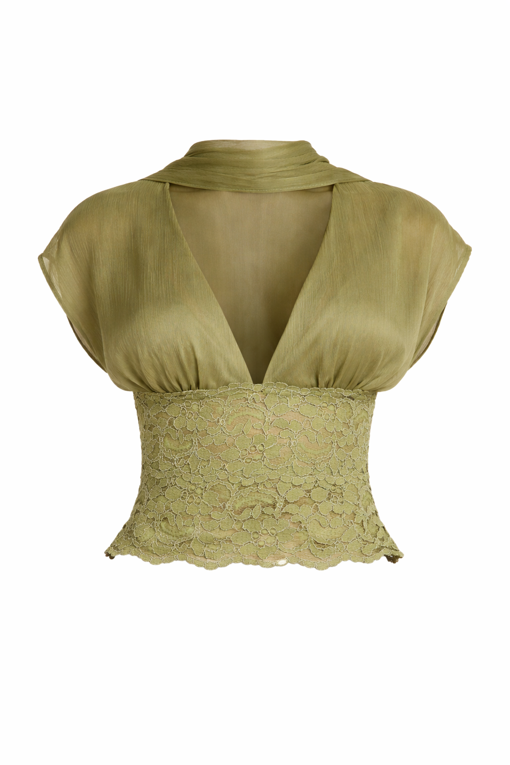 ALLEGRA TOP PISTACHIO