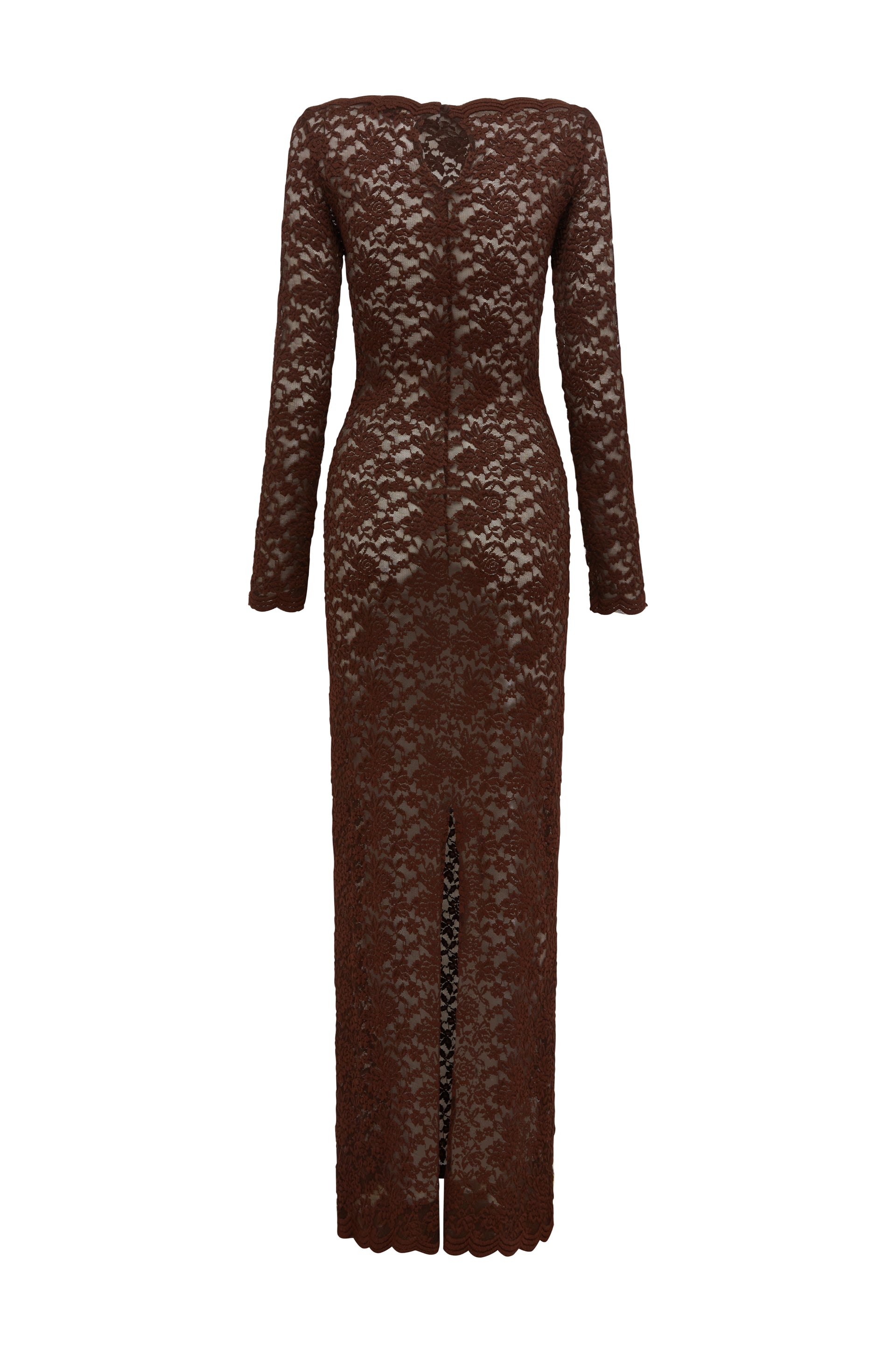 MONET DRESS CHOCOLATE