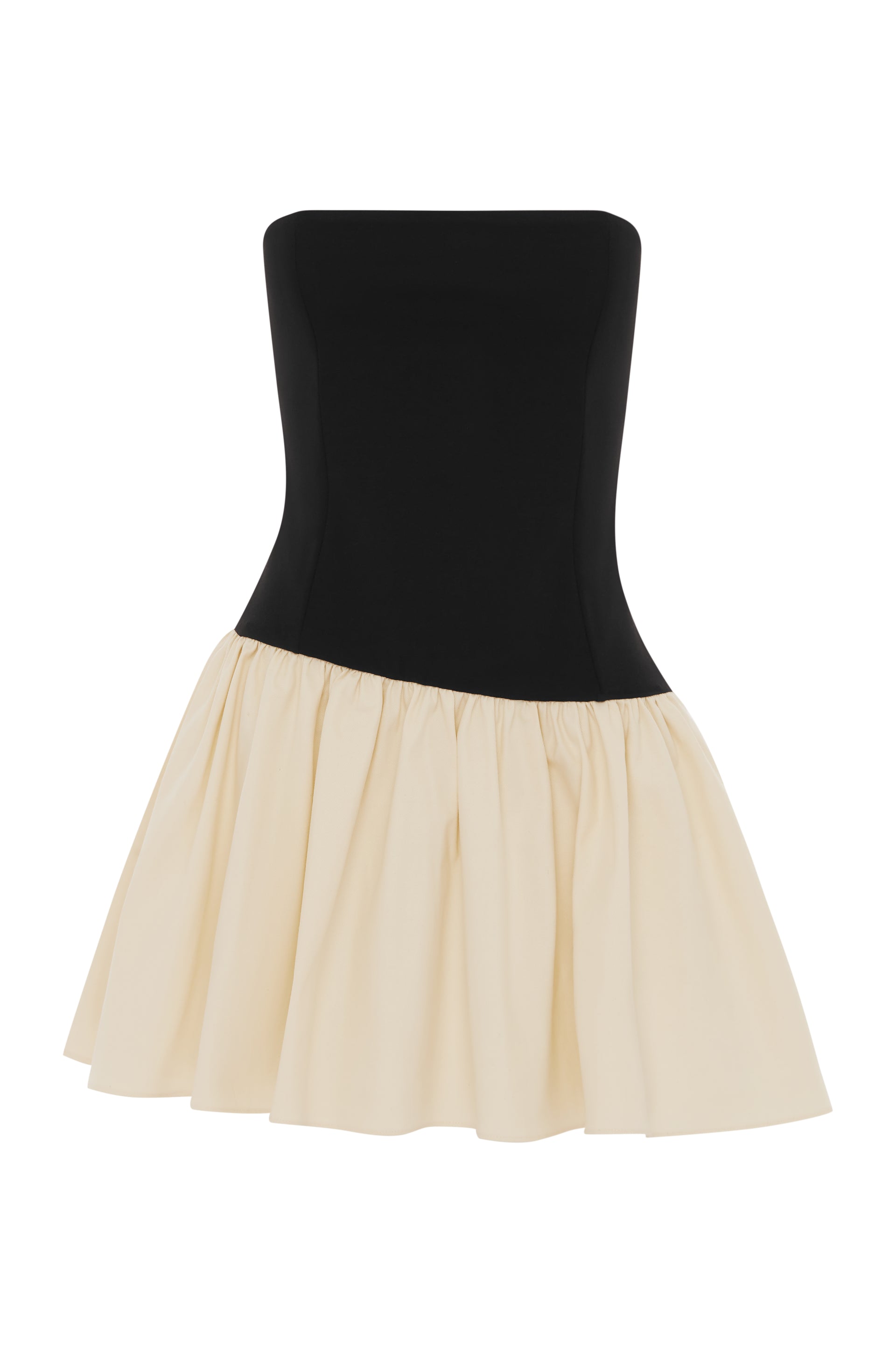 CELINE DRESS BLACK & CREAM