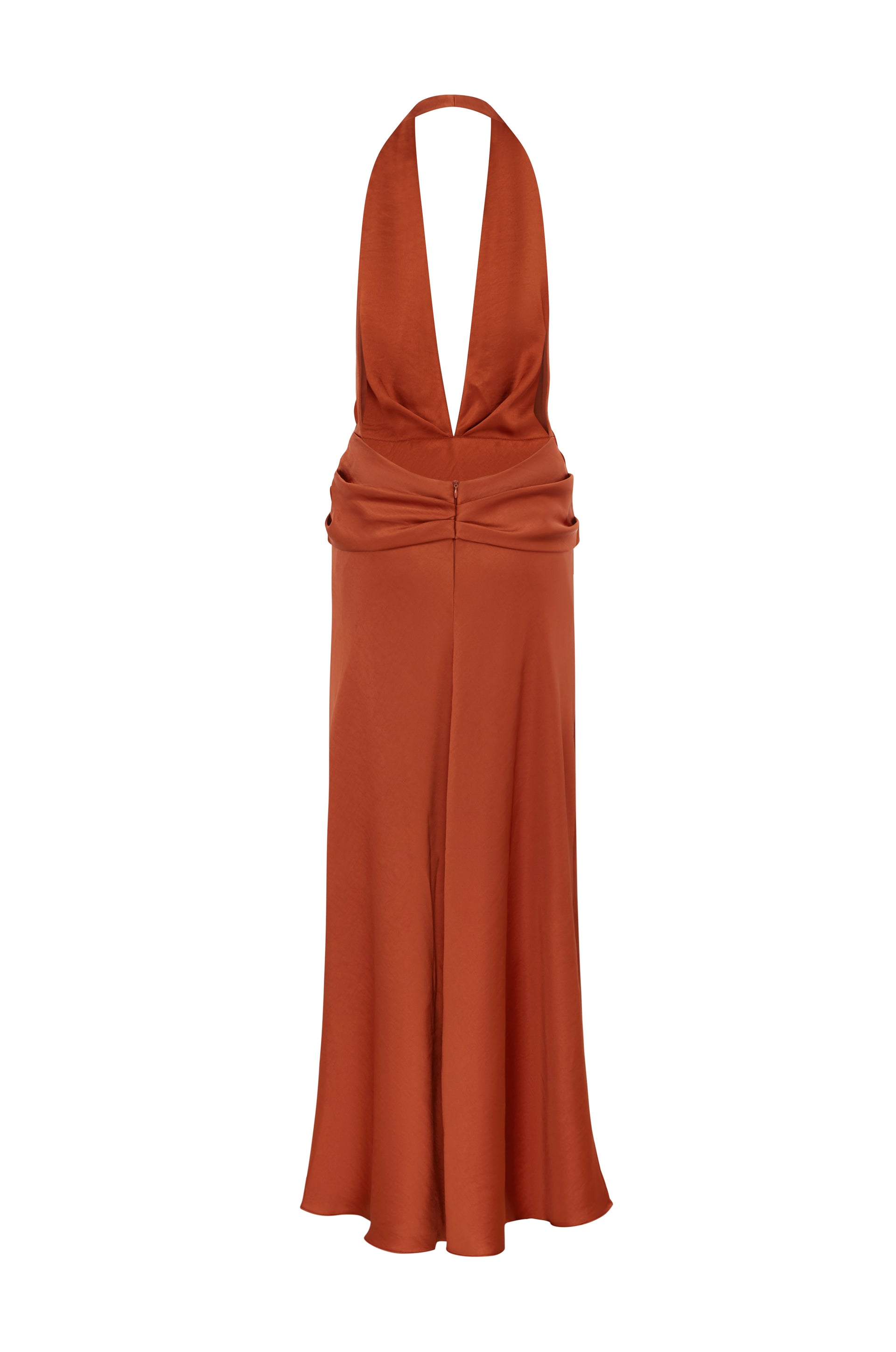 FRANCESCA DRESS RUST