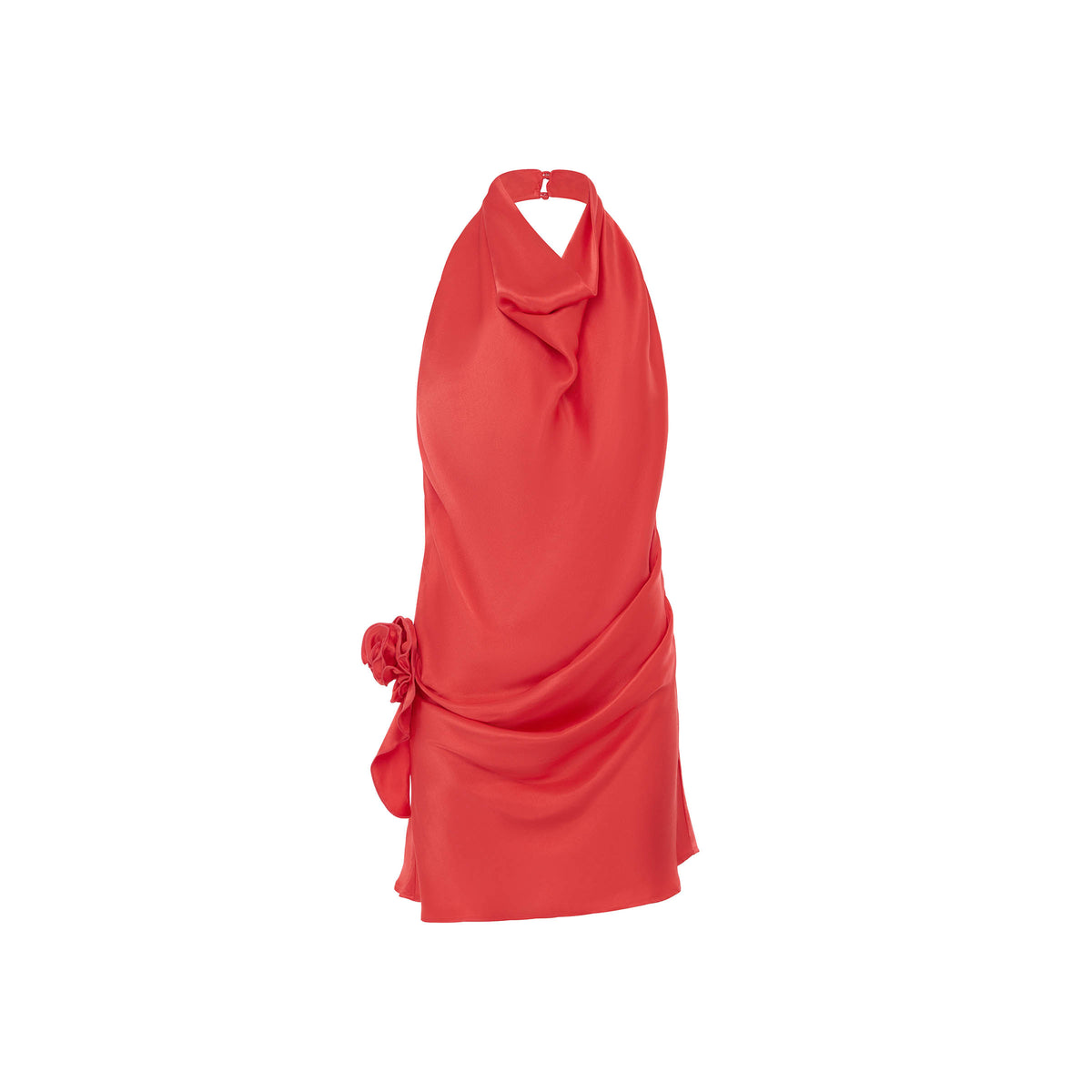 ROSA DRESS PUNCH RED
