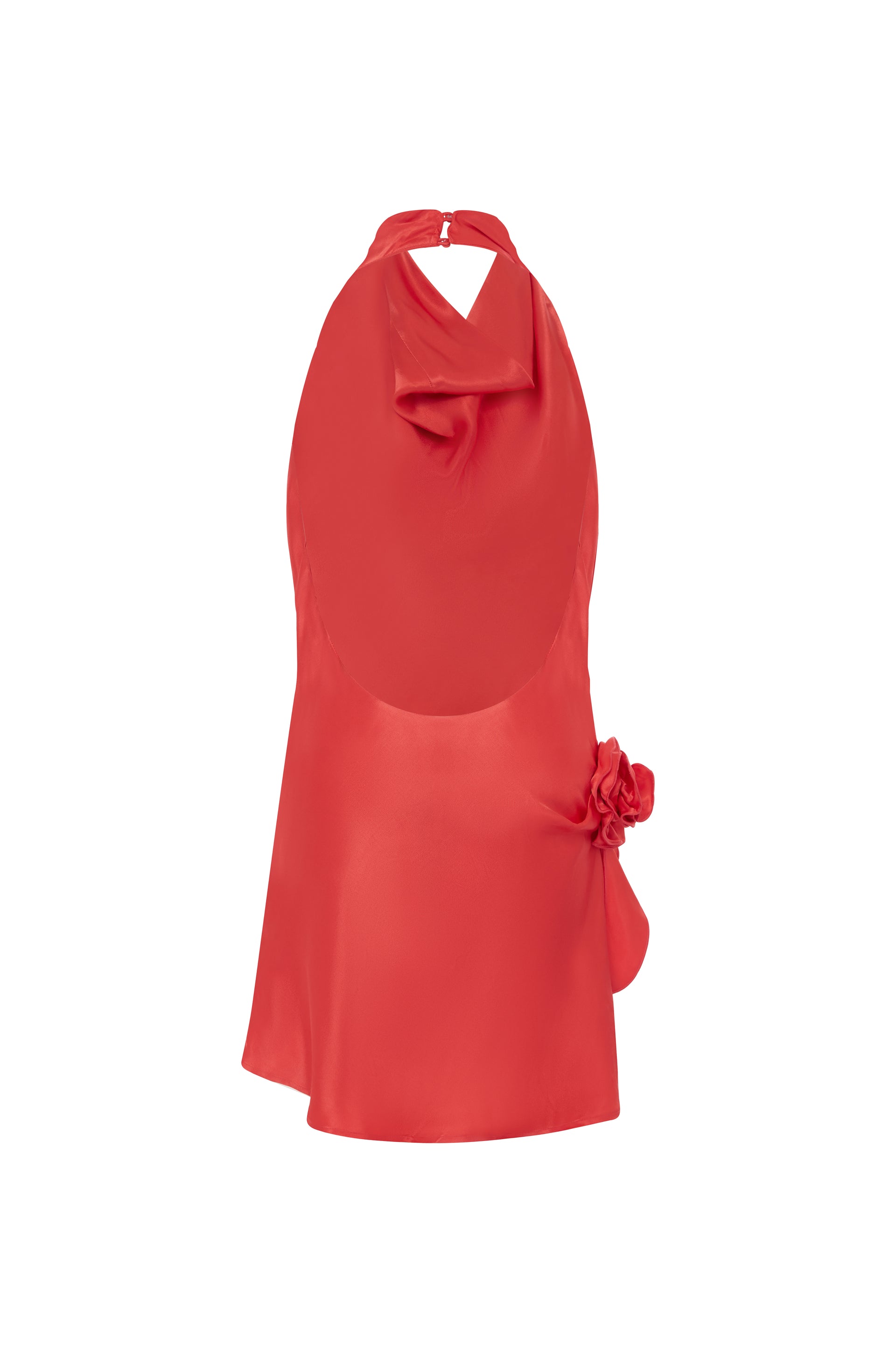 ROSA DRESS PUNCH RED