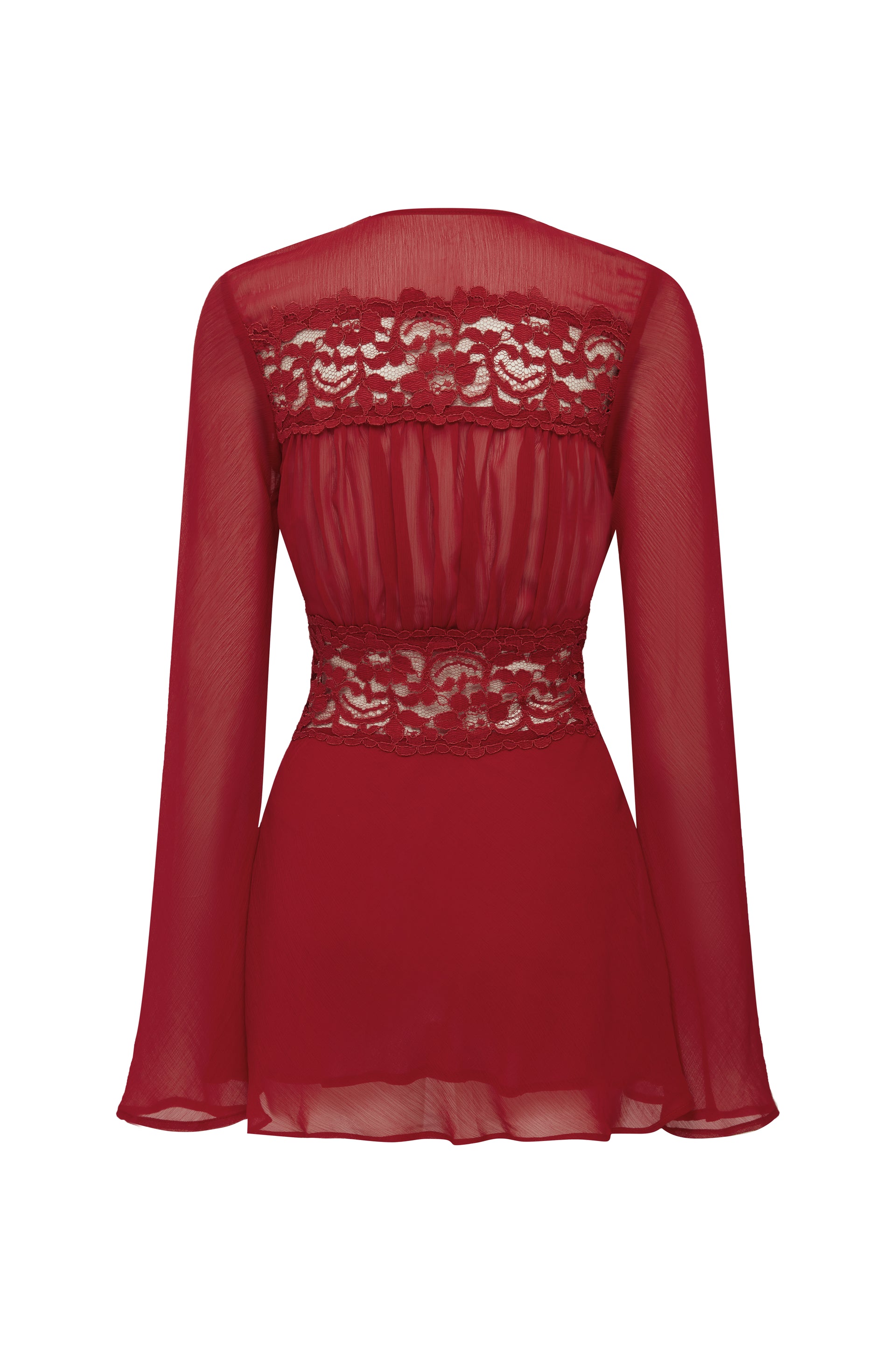 FIONA DRESS RED