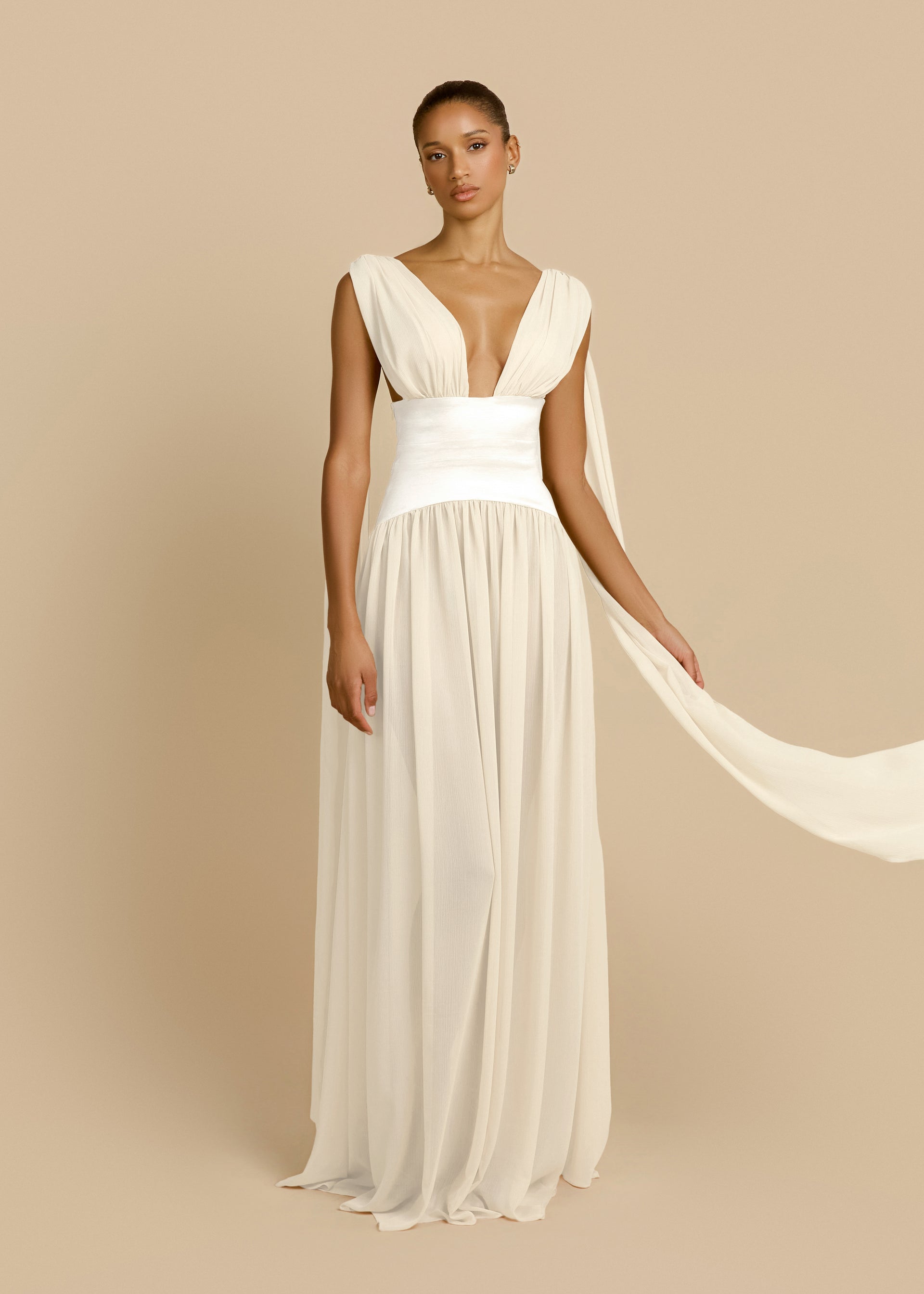 RAMONA DRESS IVORY