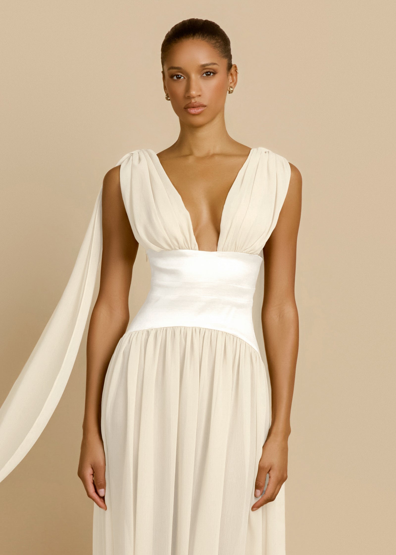 RAMONA DRESS IVORY
