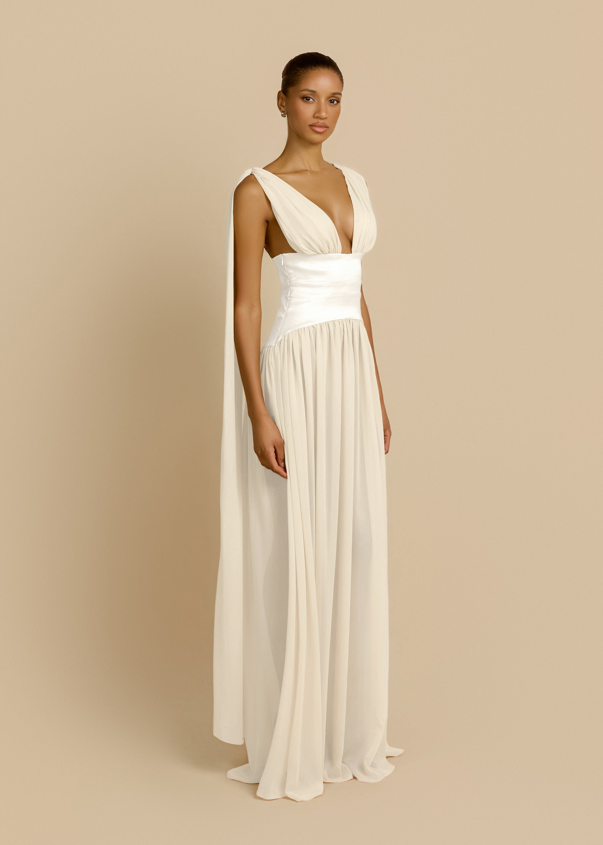 RAMONA DRESS IVORY
