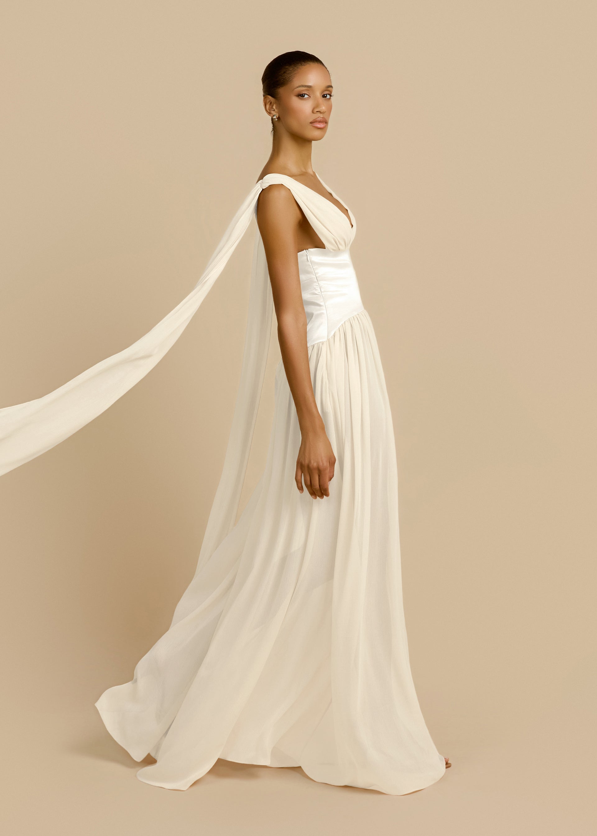 RAMONA DRESS IVORY