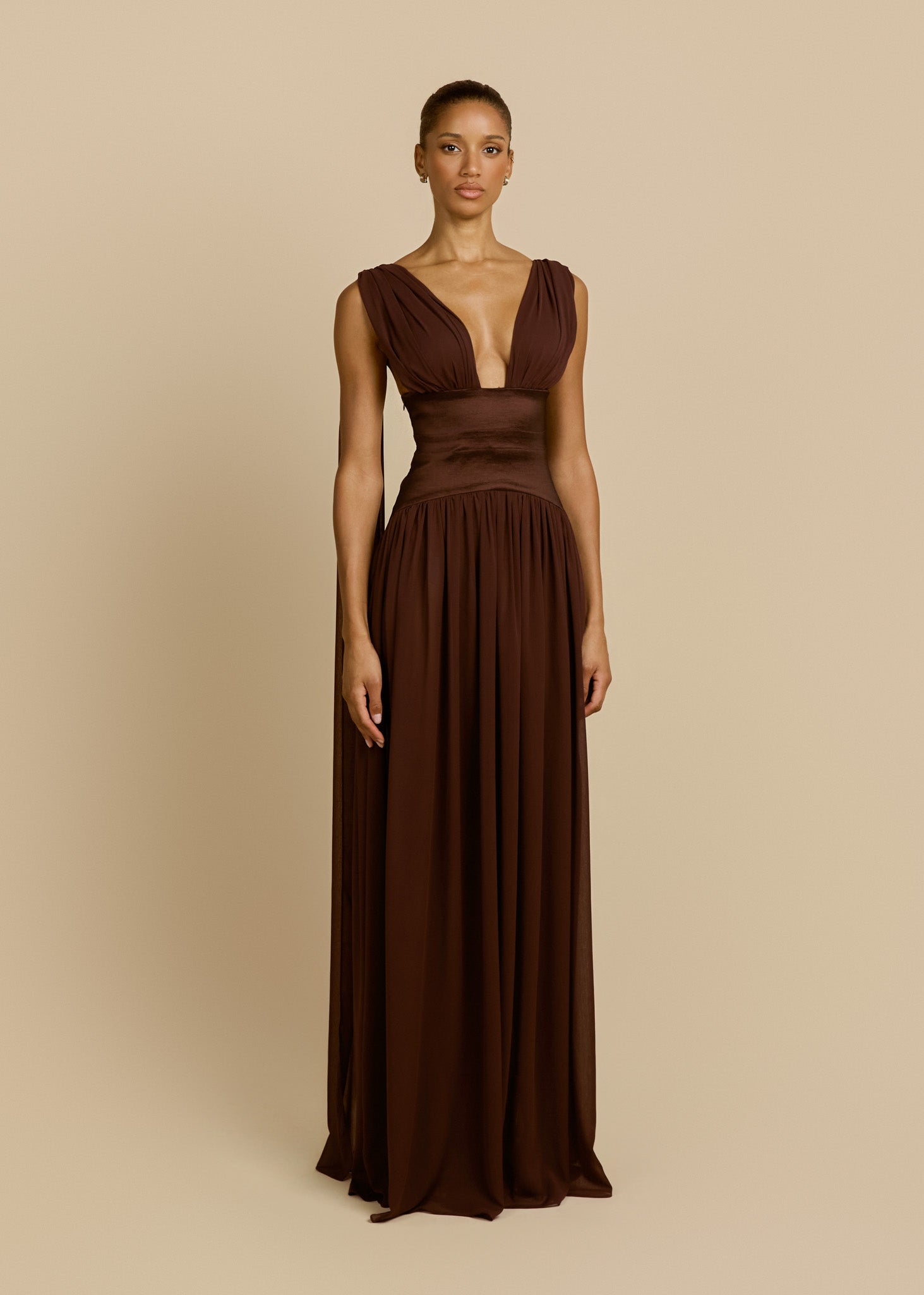 RAMONA DRESS CACAO