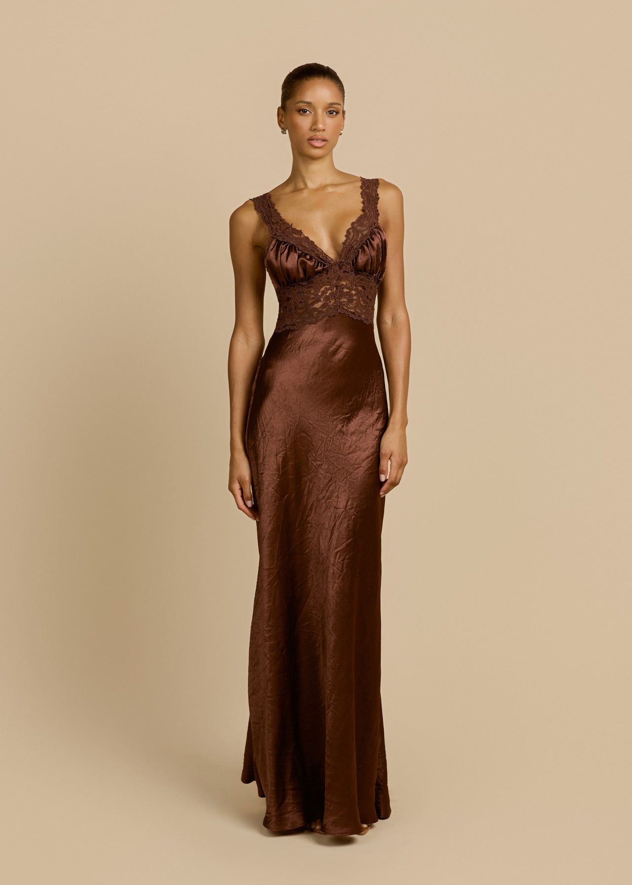 EVELINE DRESS CACAO