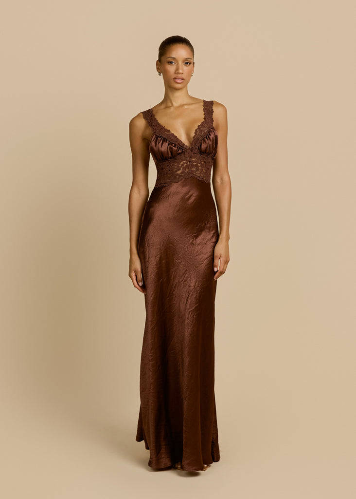 Eveline Dress Cacao