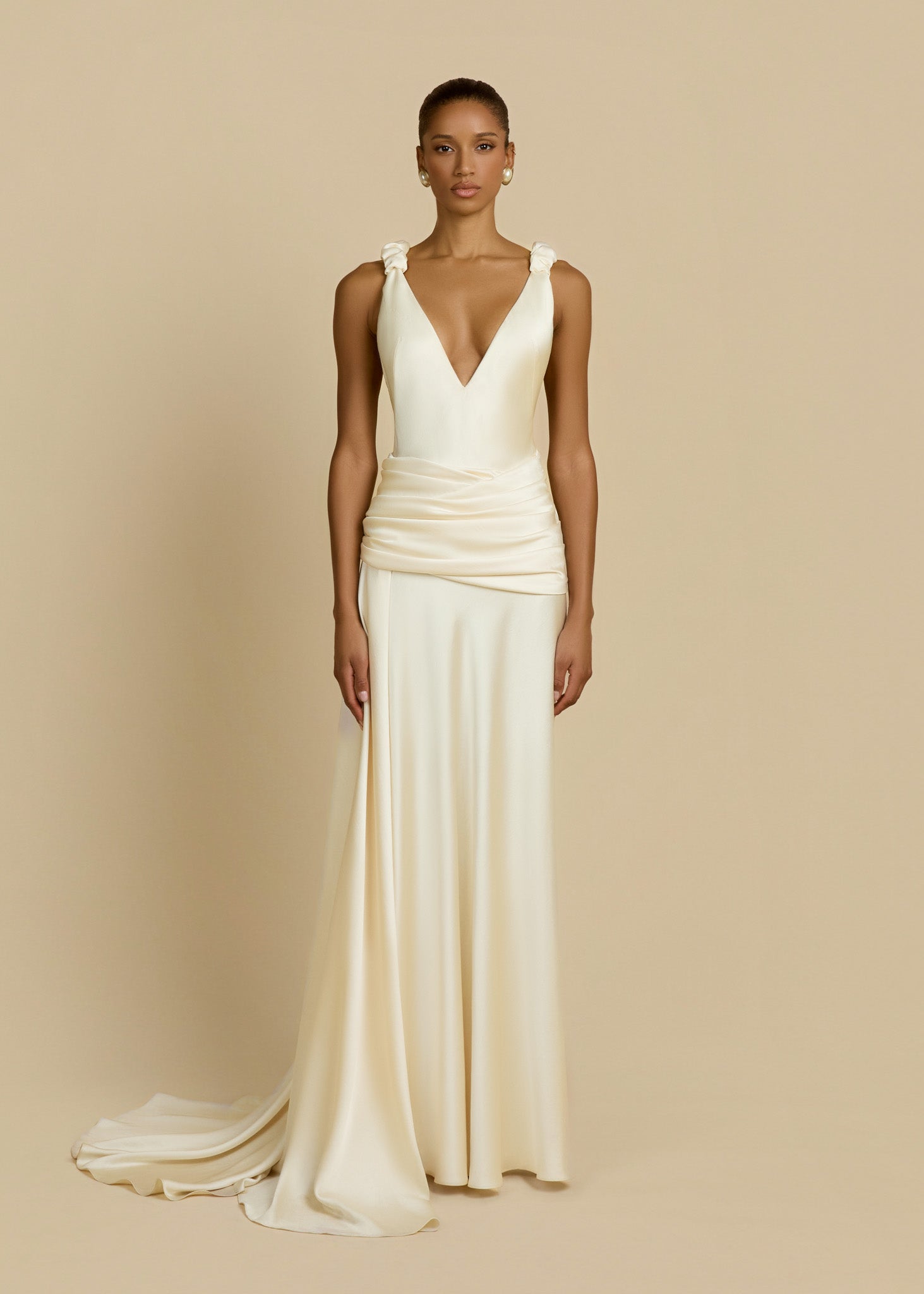 MADALENA DRESS CREAM