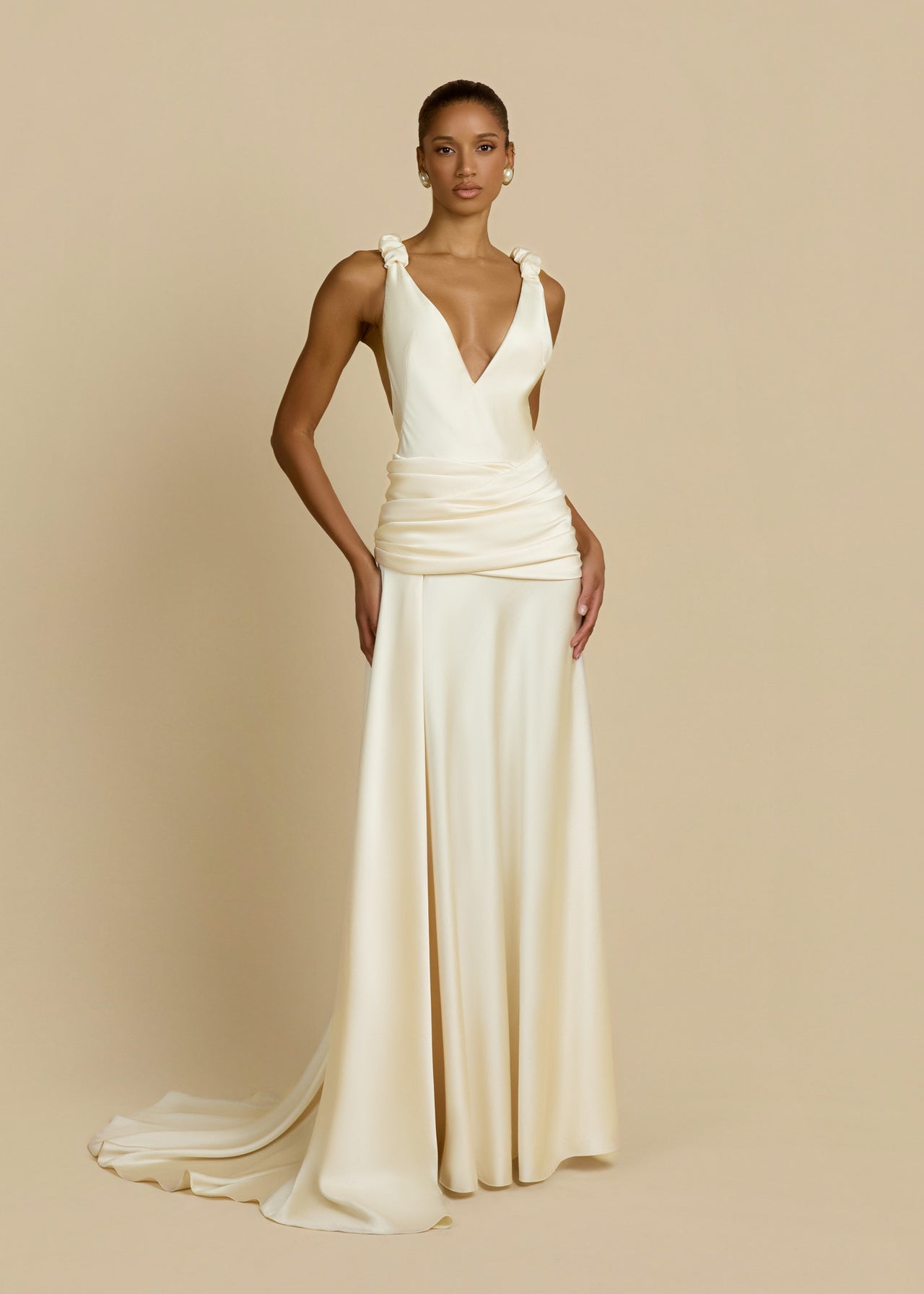 MADALENA DRESS CREAM