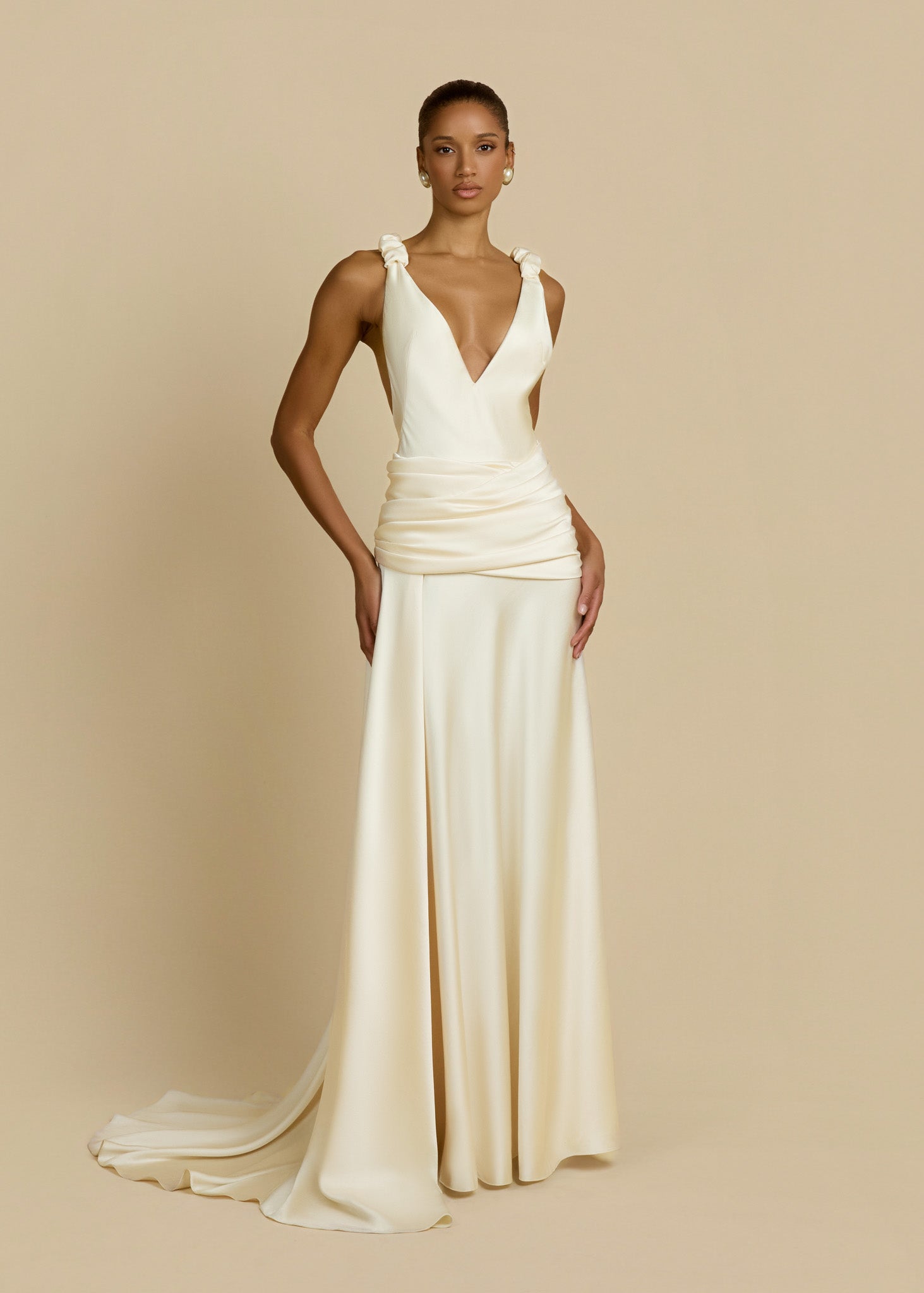 MADALENA DRESS CREAM