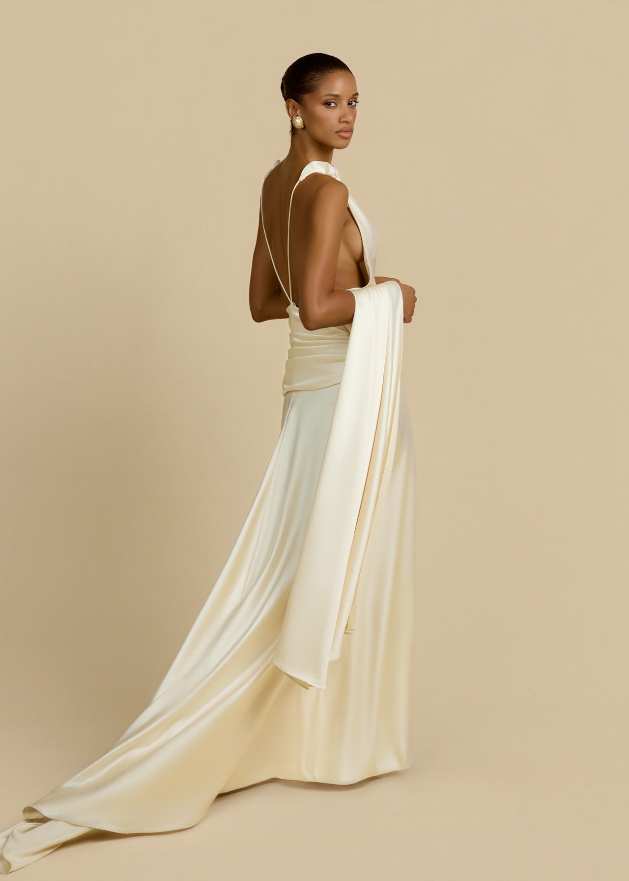MADALENA DRESS CREAM