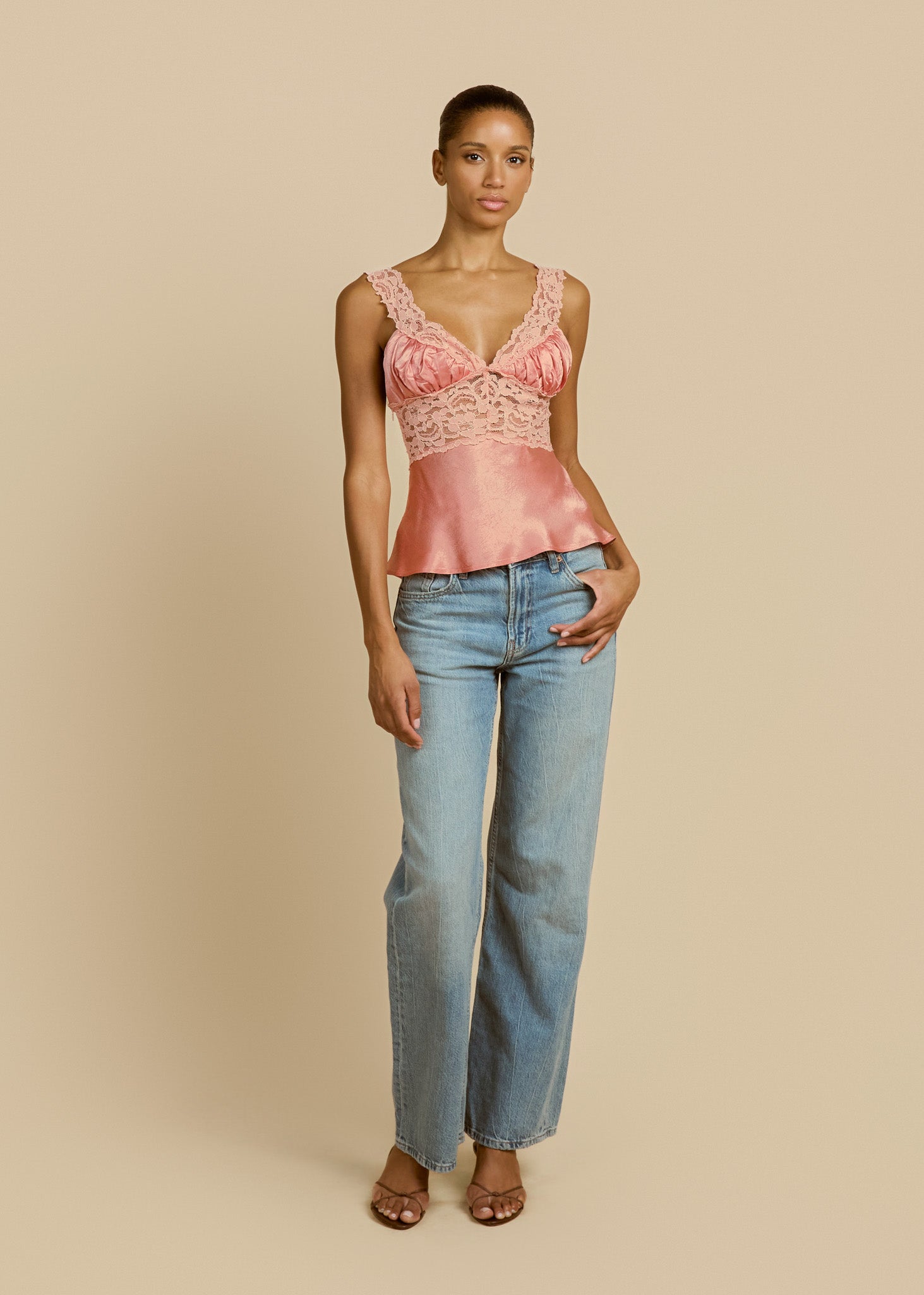 SADIE TOP PINK – ARCINA ORI