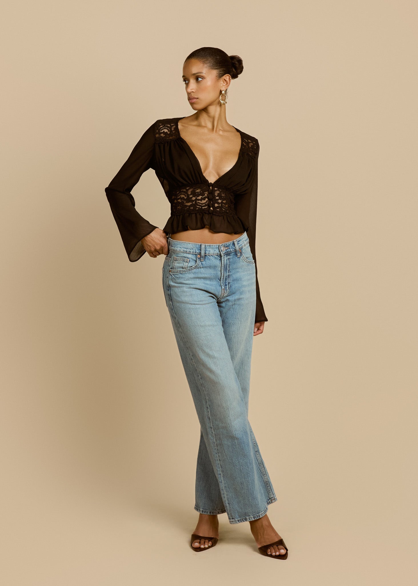 ALESSANDRA TOP BLACK