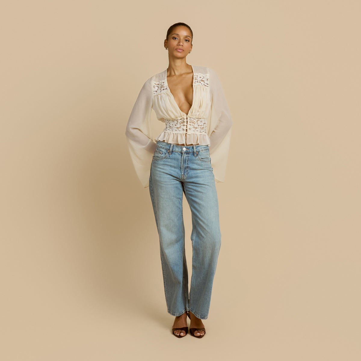 ALESSANDRA TOP IVORY