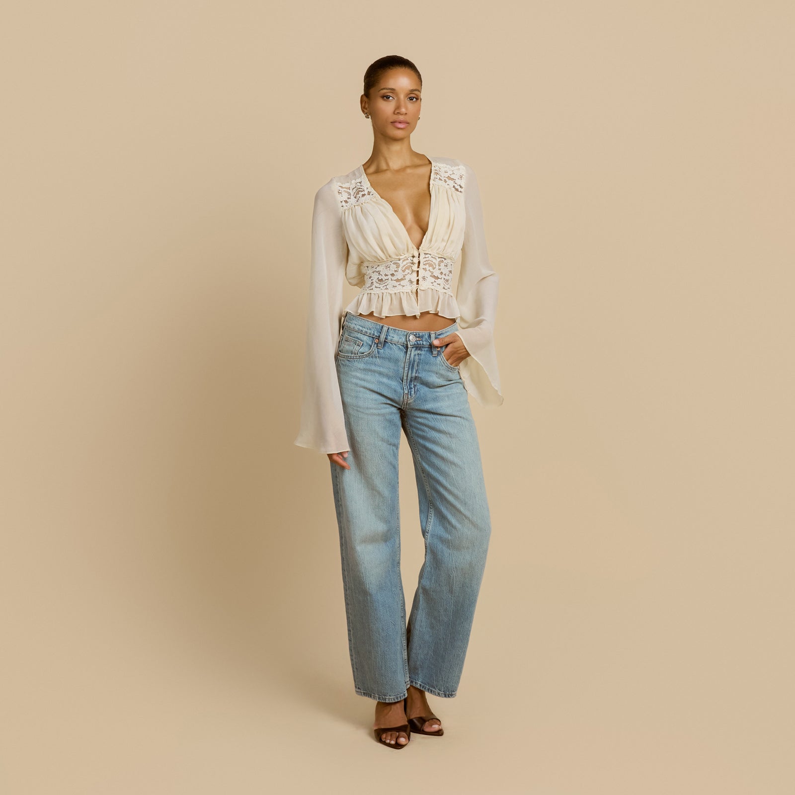 ALESSANDRA TOP IVORY
