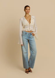 ALESSANDRA TOP IVORY