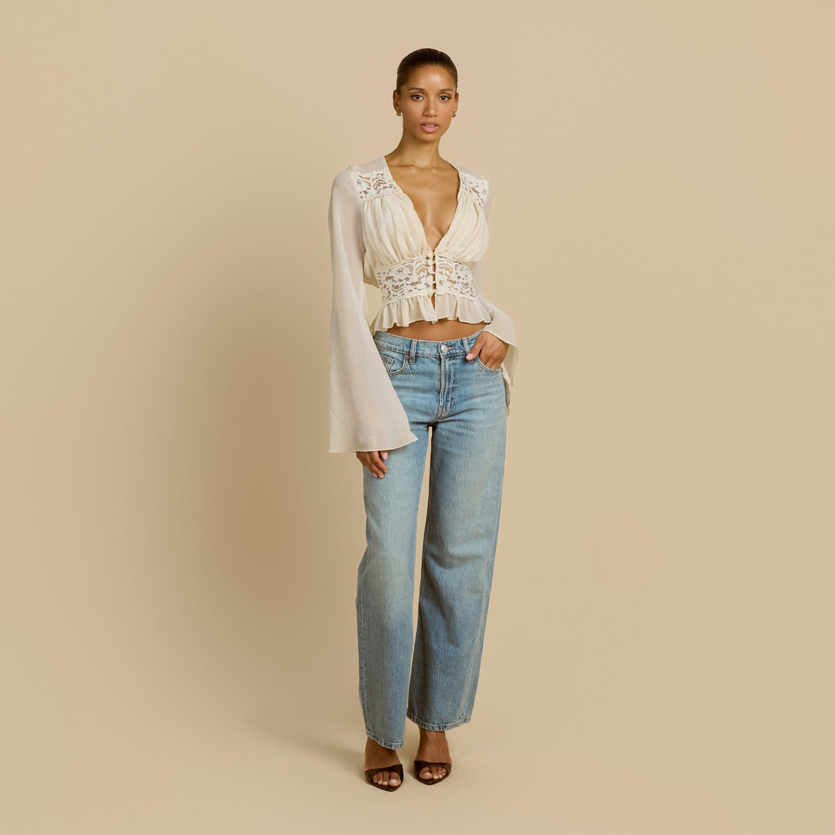 ALESSANDRA TOP IVORY