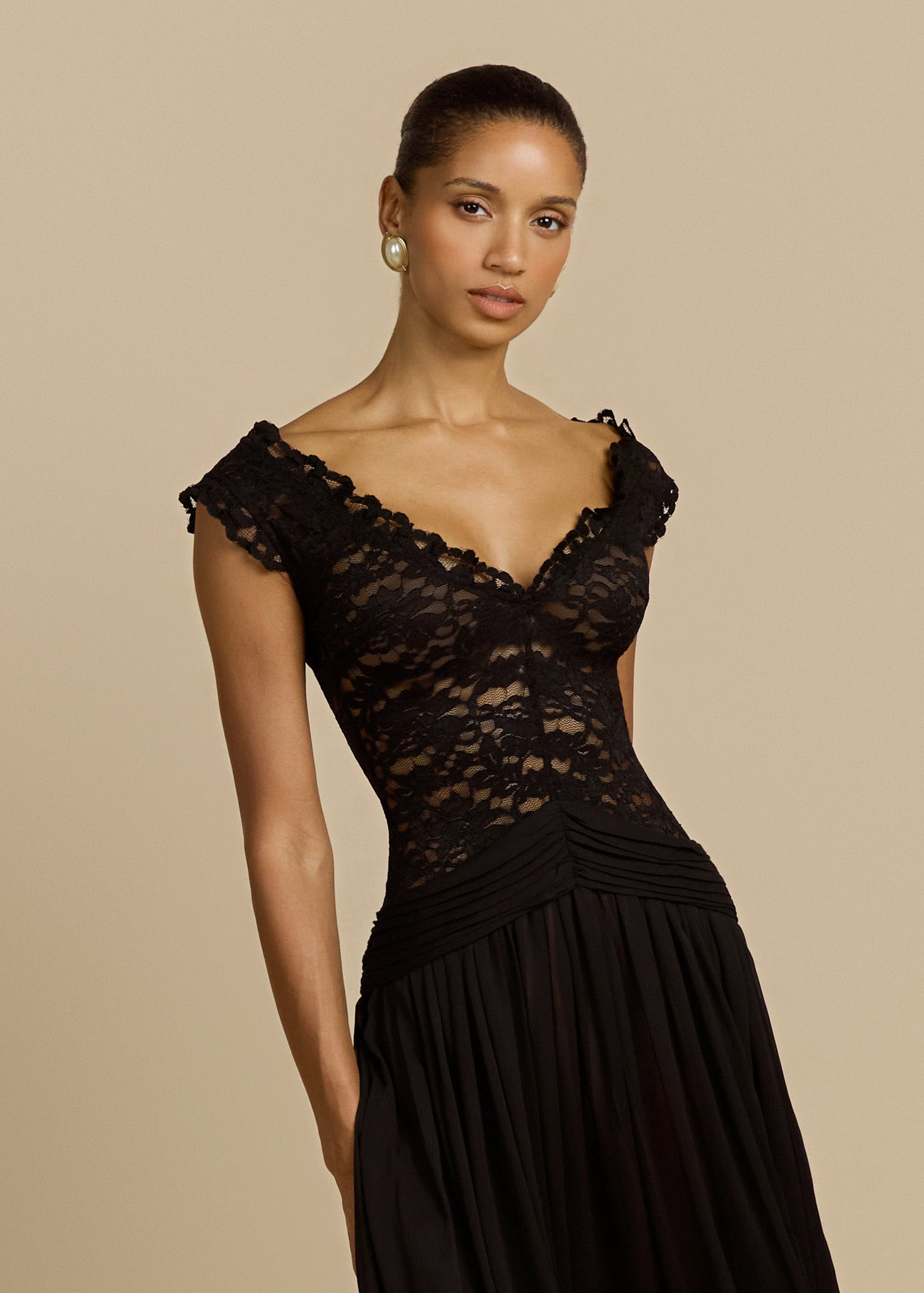 ARABELLA DRESS BLACK