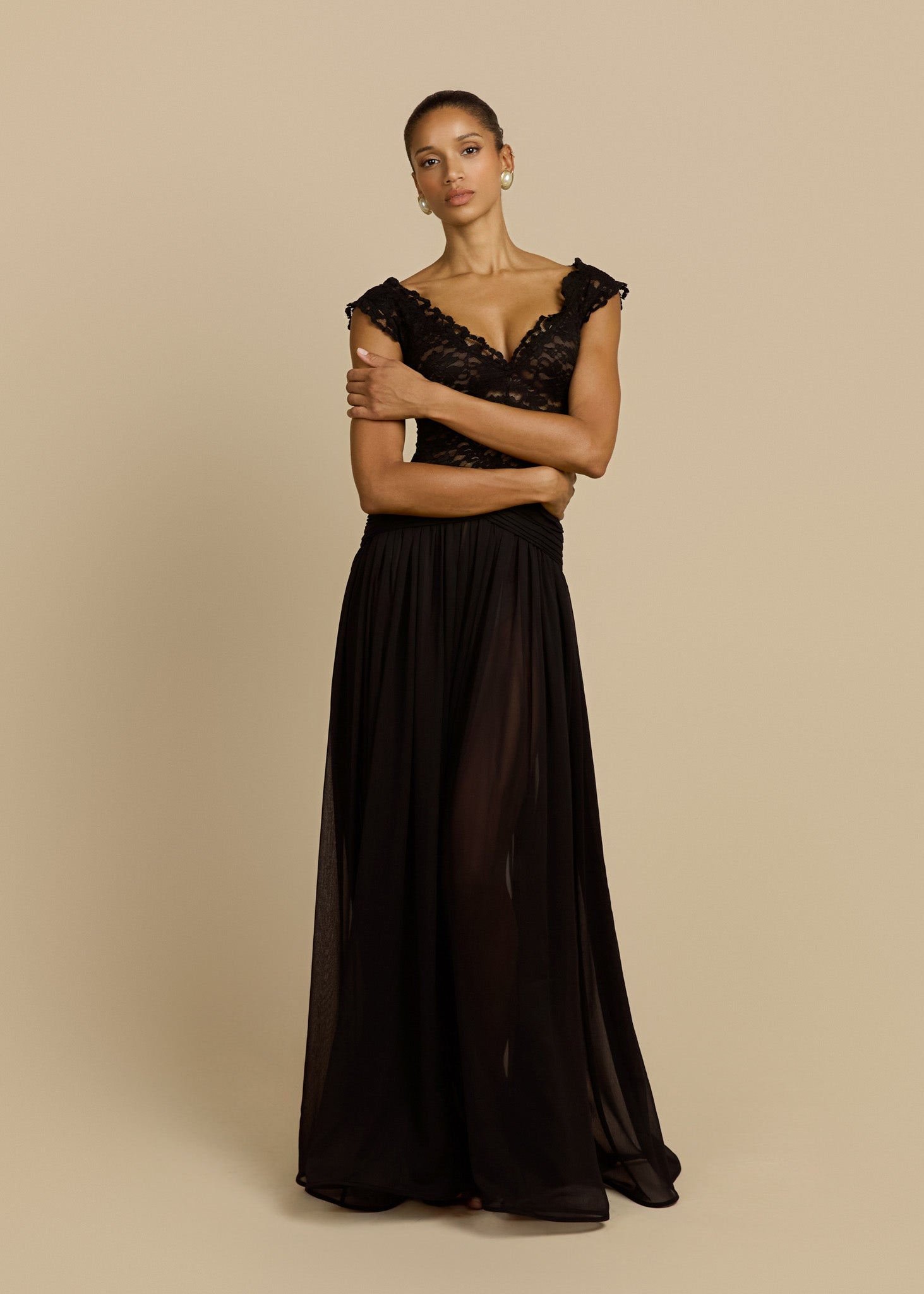 ARABELLA DRESS BLACK