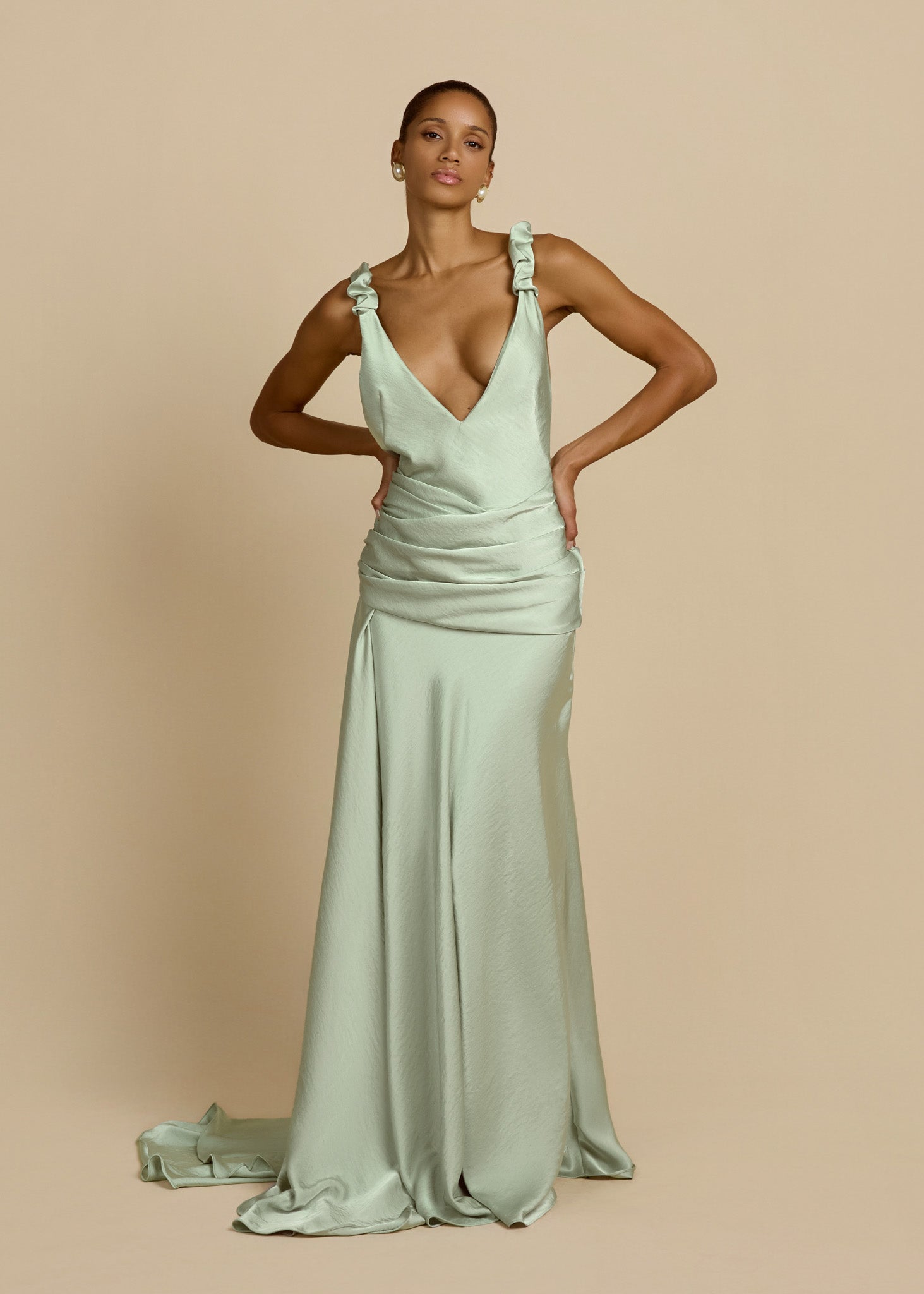 MADALENA DRESS MINT