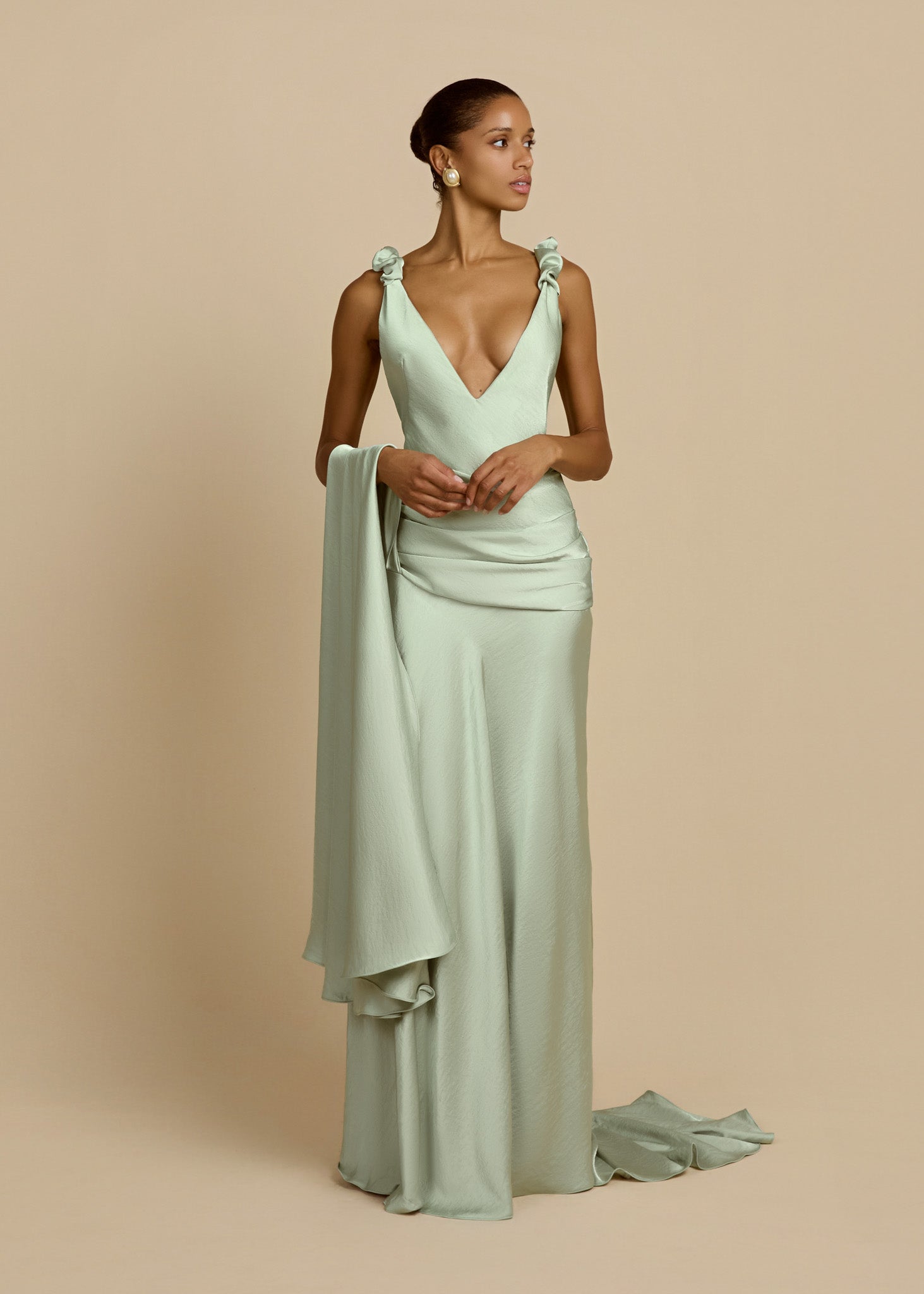MADALENA DRESS MINT