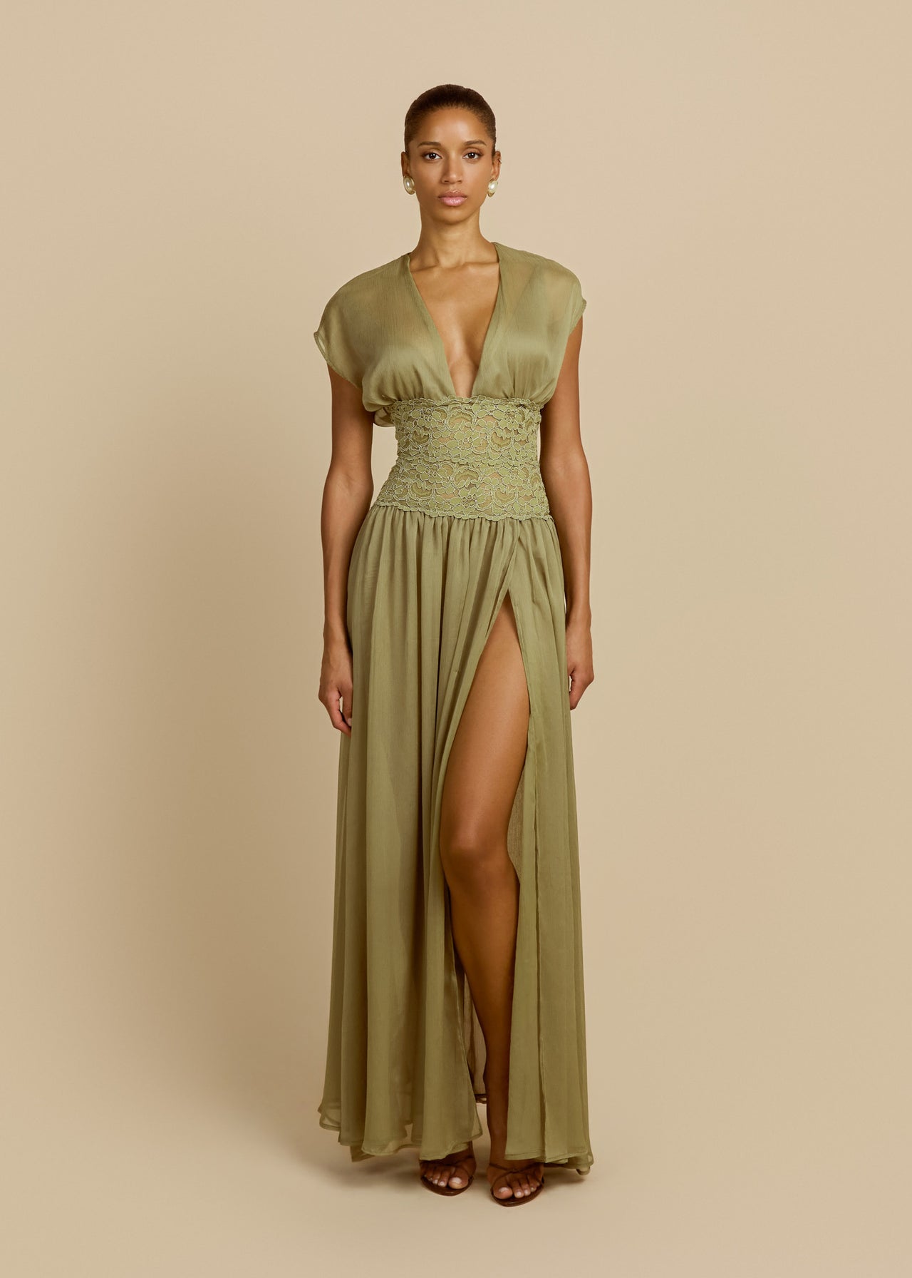 MARY-JANE DRESS PISTACHIO