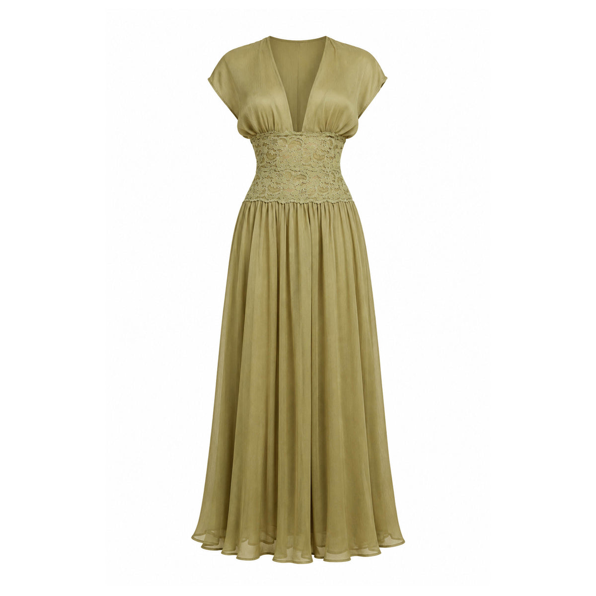 MARY-JANE DRESS PISTACHIO