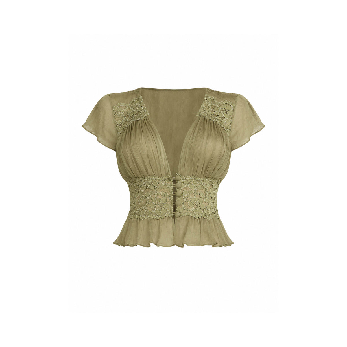 SABRINA TOP PISTACHIO
