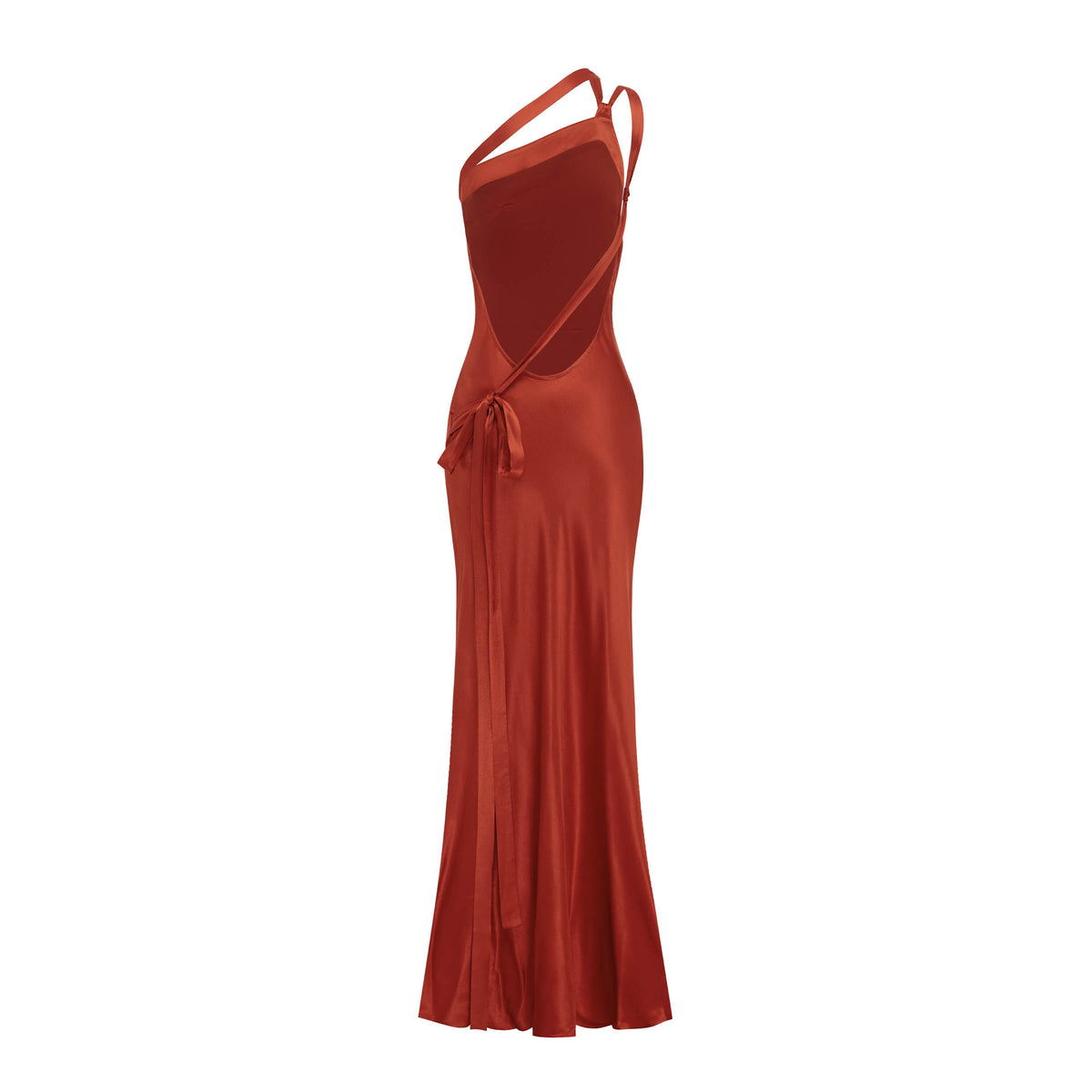 MONIQUE DRESS RUST