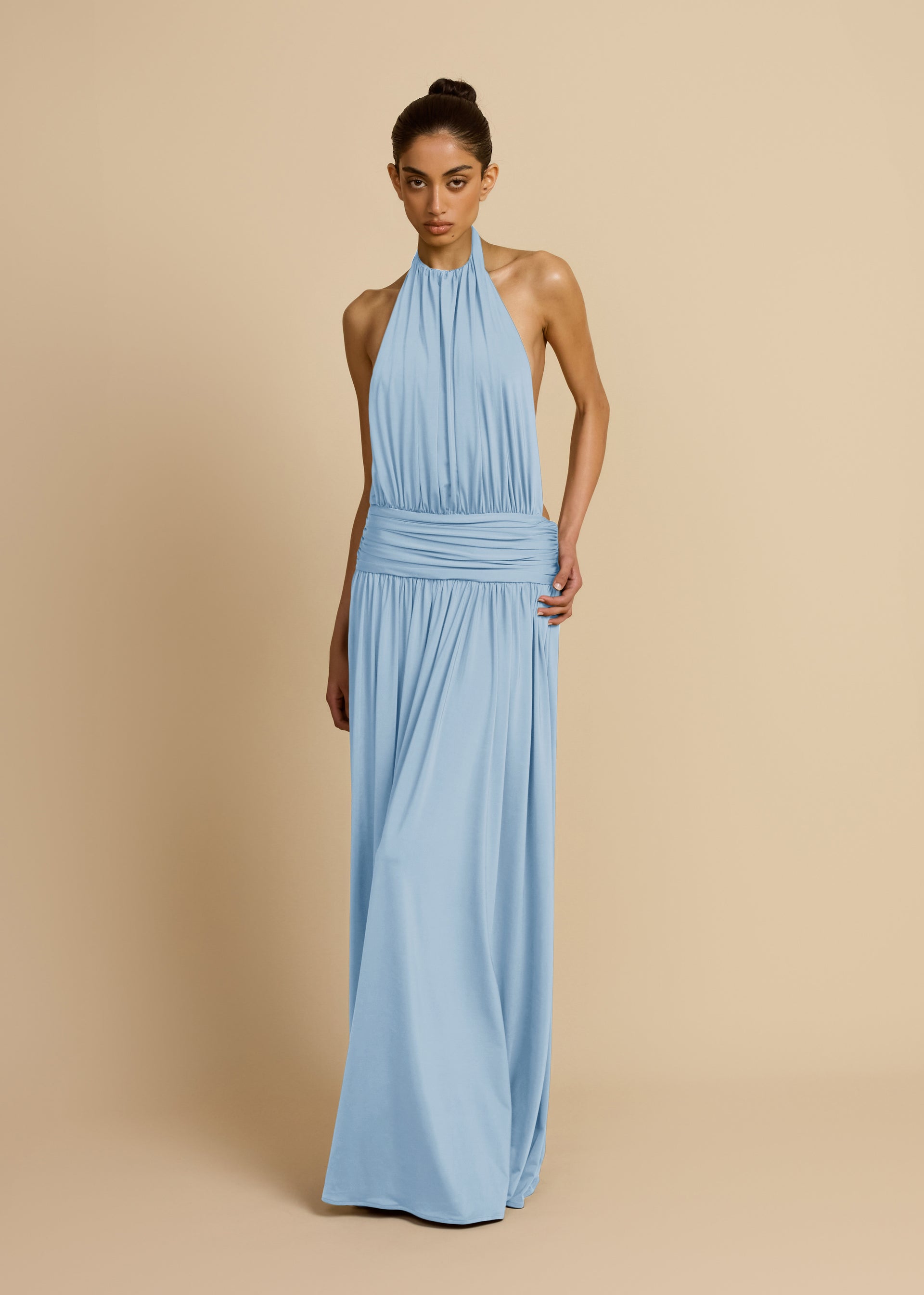 SANTINA DRESS SKY