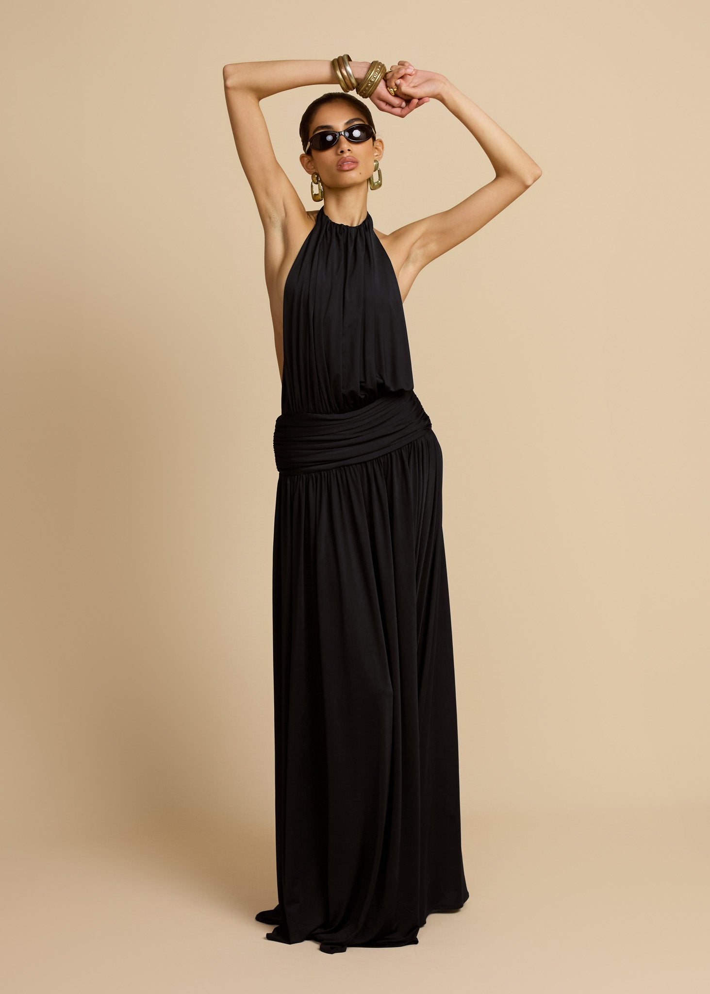 SANTINA DRESS BLACK