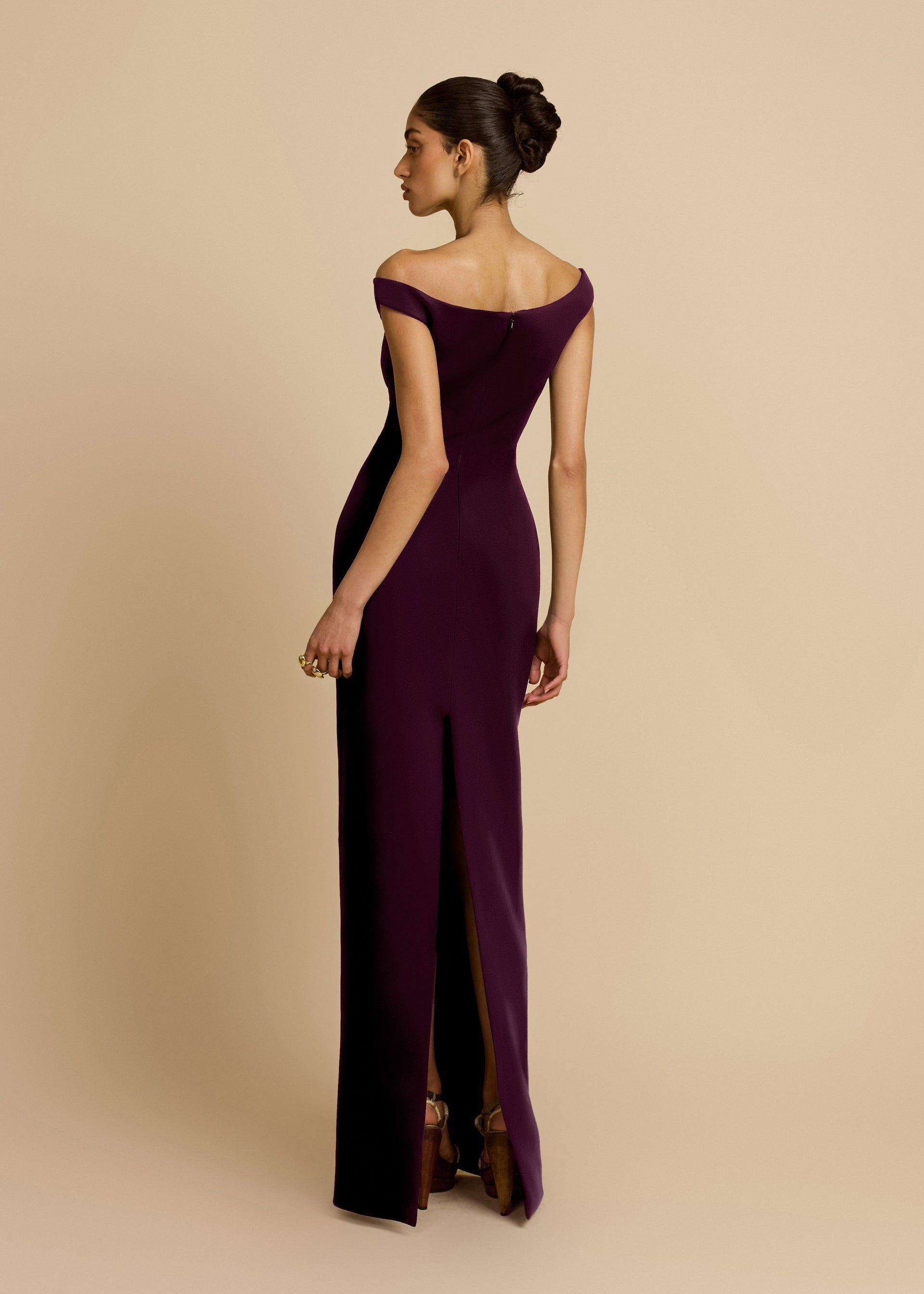 ELLERY DRESS PLUM
