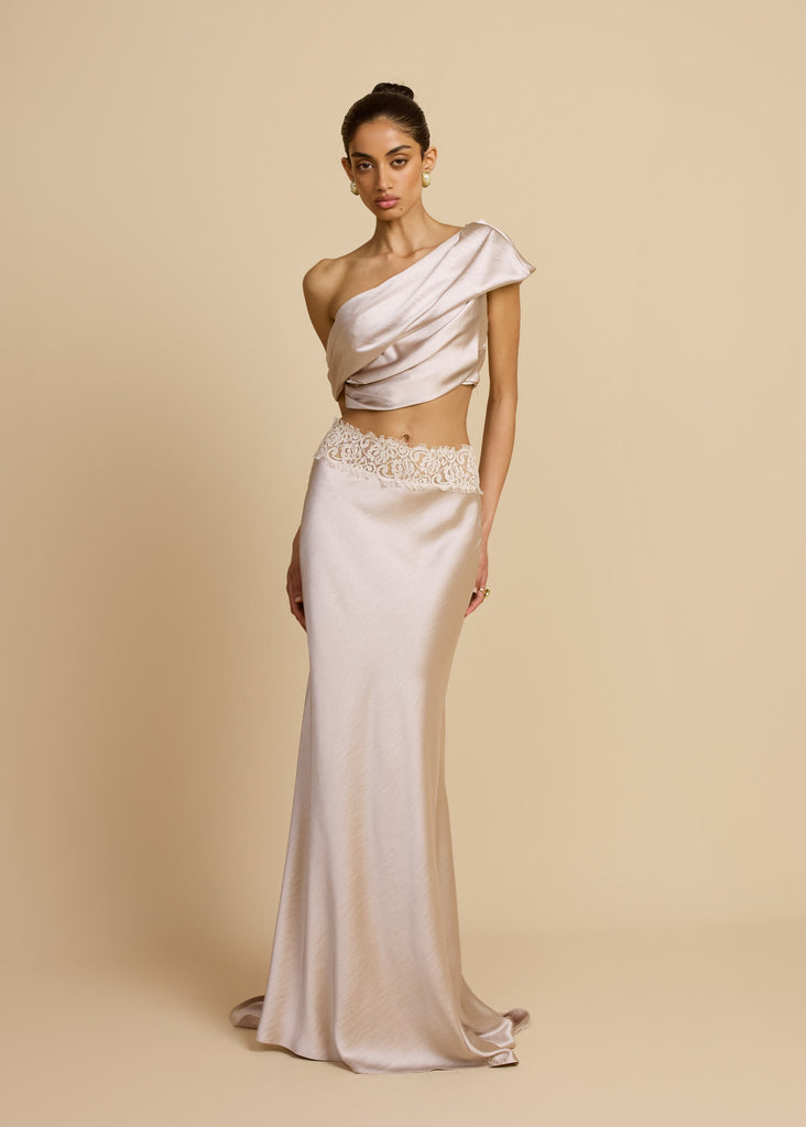 ANAYA SKIRT OYSTER